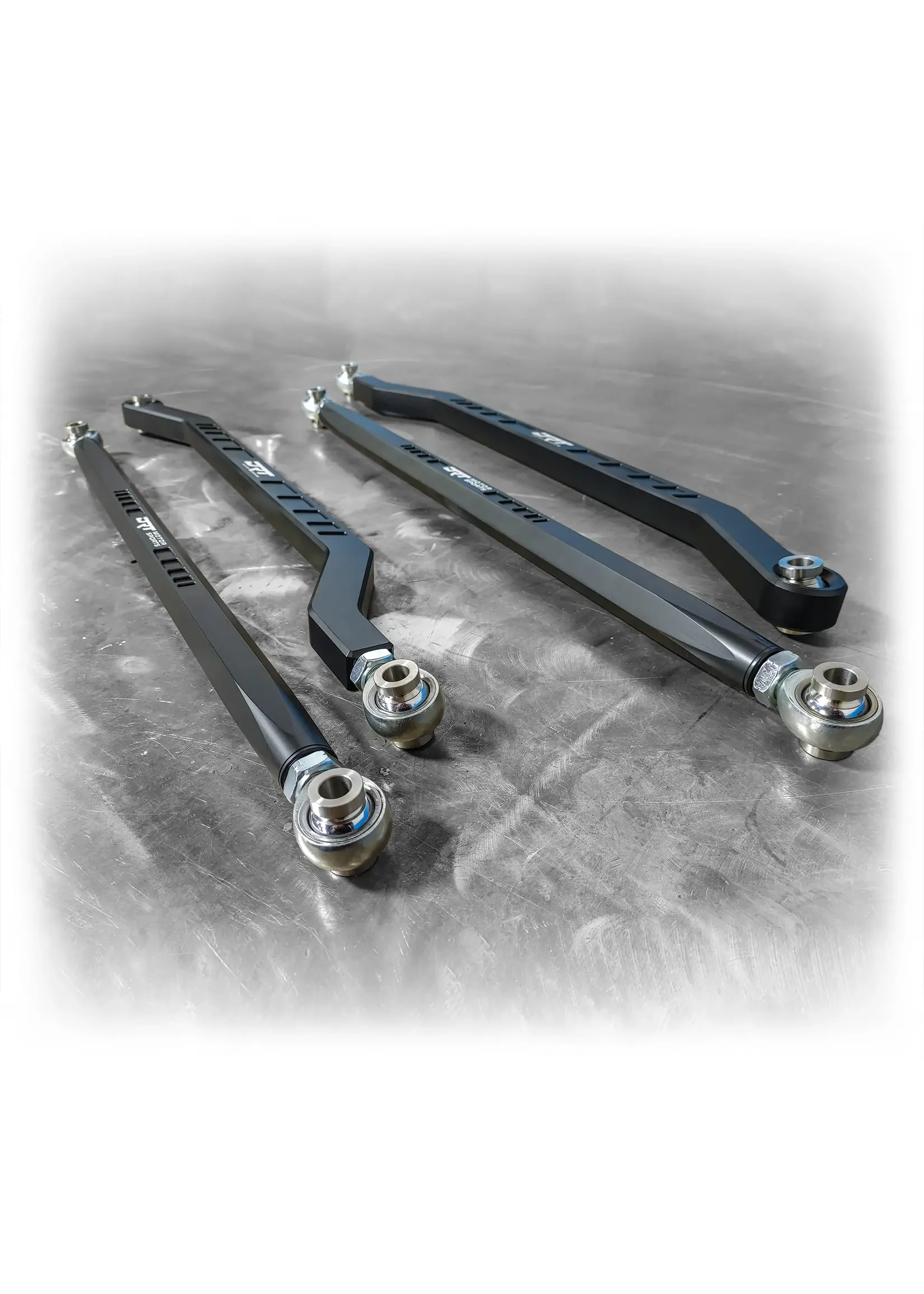 DRT Motorsports DRT Motorsports Billet Aluminum High Clearance Radius Rod Set, Black for Pro R / Turbo R