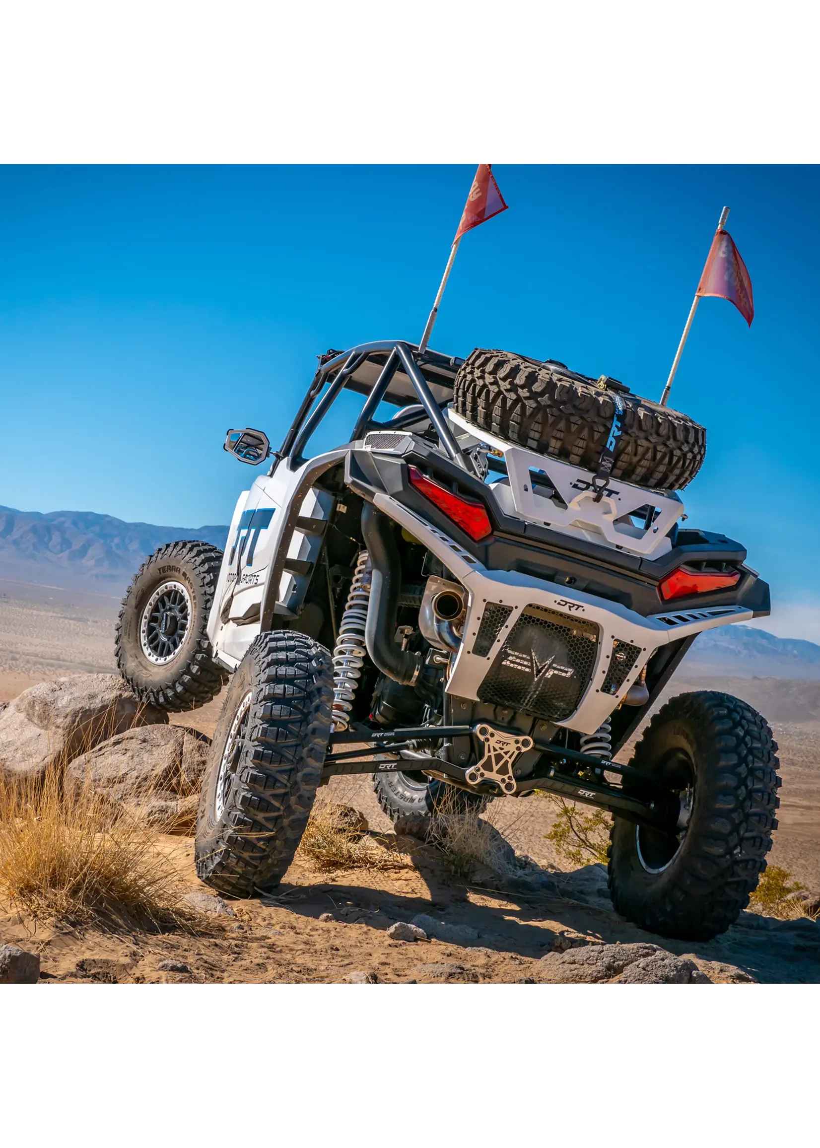 DRT Motorsports DRT Motorsports Polaris 2024+ RZR XP 1000/4 Billet Aluminum High Clearance Radius Rod Set