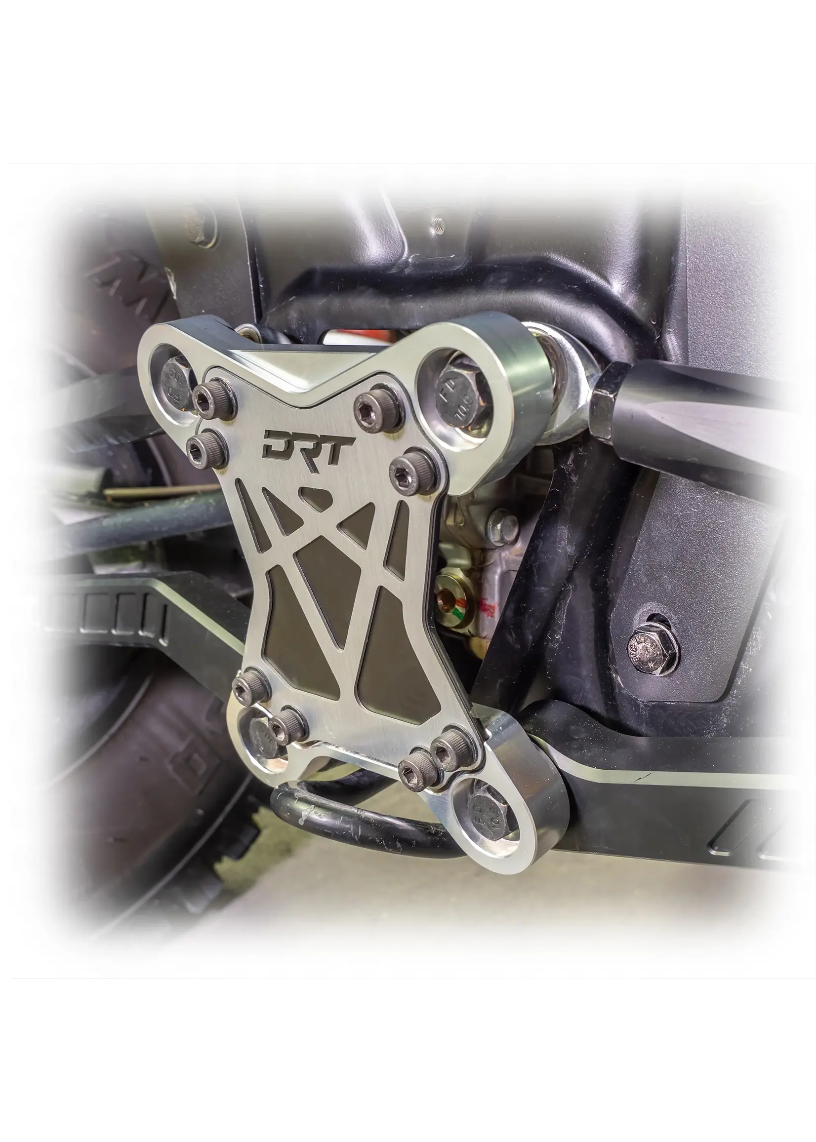 DRT Motorsports DRT Motorsports  Polaris RZR 2017+ XP1000/4 3-PC Radius Rod Reinforcement Plate (M12)