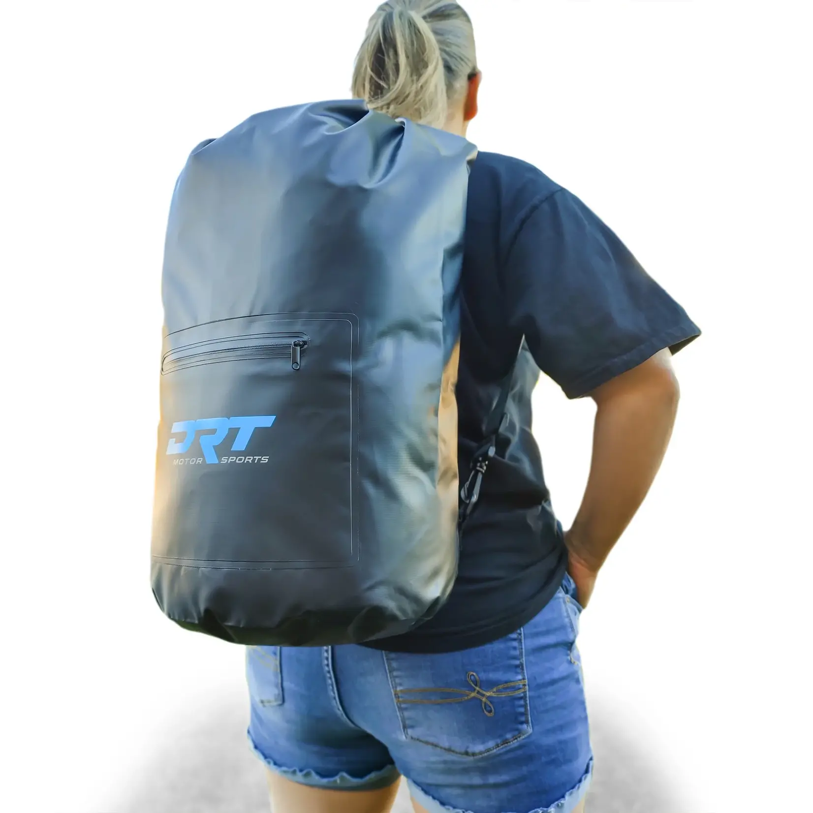 DRT Motorsports DRT Motorsports 30 Liter  Waterproof Dry Bag with Dual Strap and Zipper Pouch