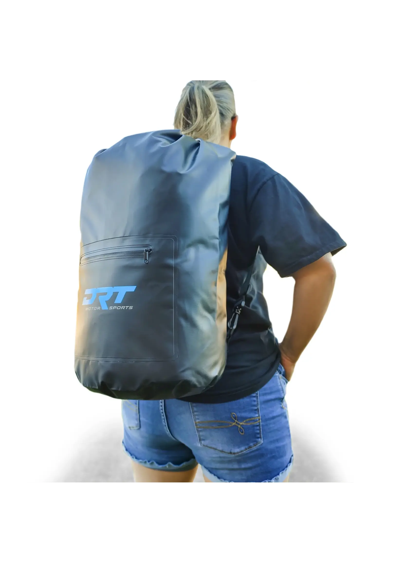 DRT Motorsports DRT Motorsports 30 Liter  Waterproof Dry Bag with Dual Strap and Zipper Pouch