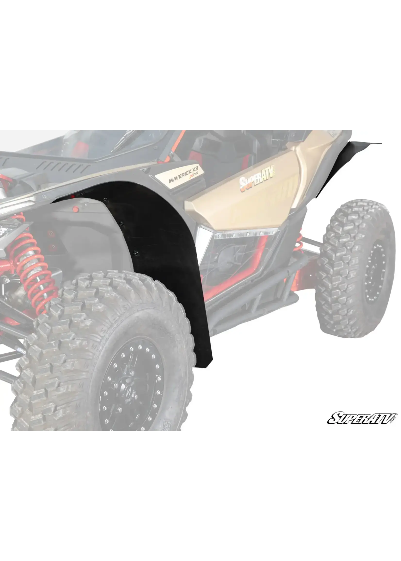 Super ATV Low Profile Fender Flares for Can-Am Maverick X3