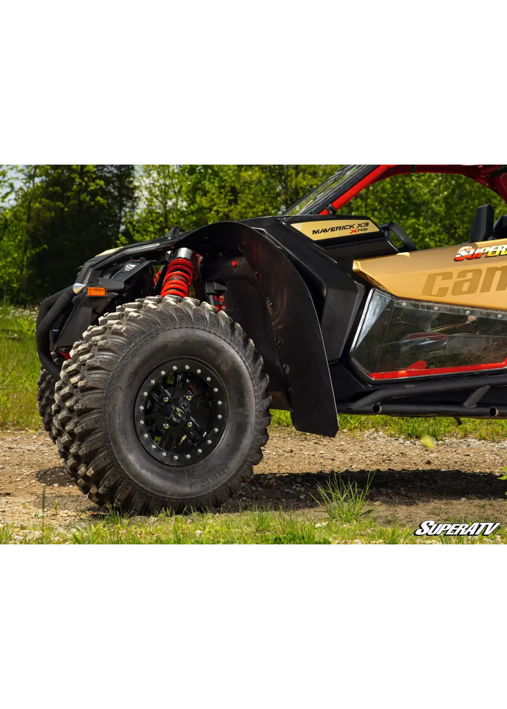 Super ATV Low Profile Fender Flares for Can-Am Maverick X3