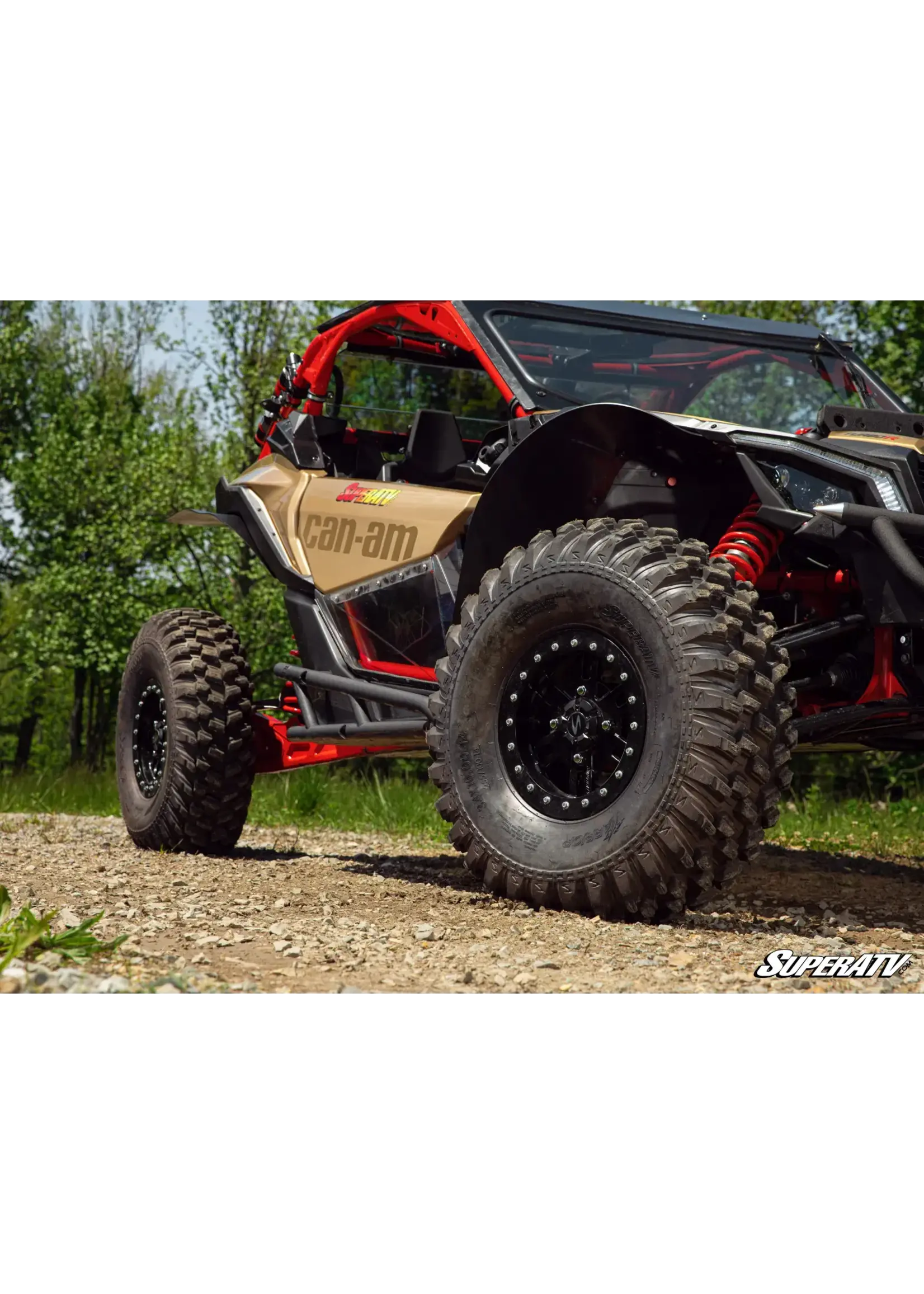 Super ATV Low Profile Fender Flares for Can-Am Maverick X3