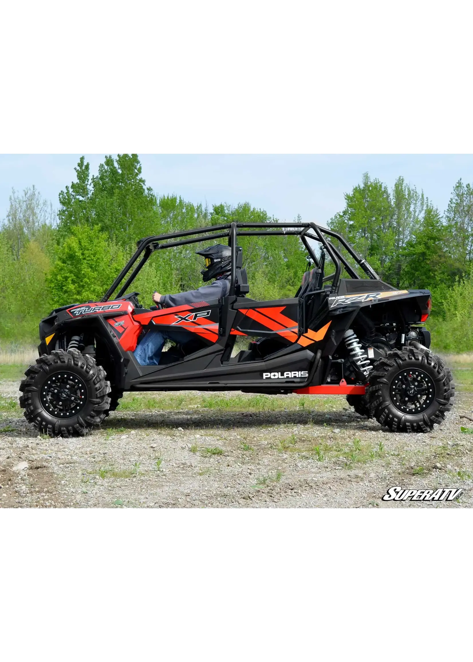 Super ATV Rock Sliding Nerf Bars for Polaris RZR XP 4 1000