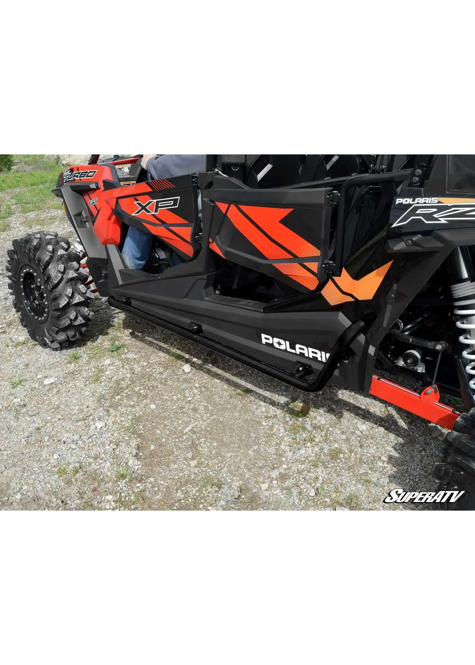 Super ATV Rock Sliding Nerf Bars for Polaris RZR XP 4 1000