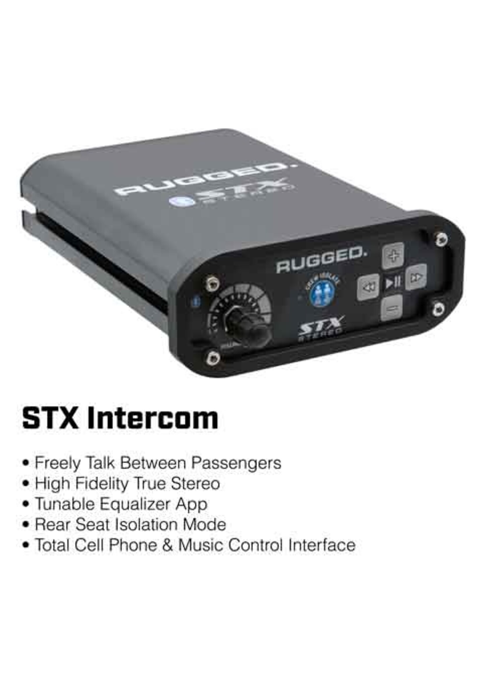 Rugged Radios Rugged Radios STX STEREO Complete Master Communication Kit with M1 Intercom and VHF 2-Way Radio