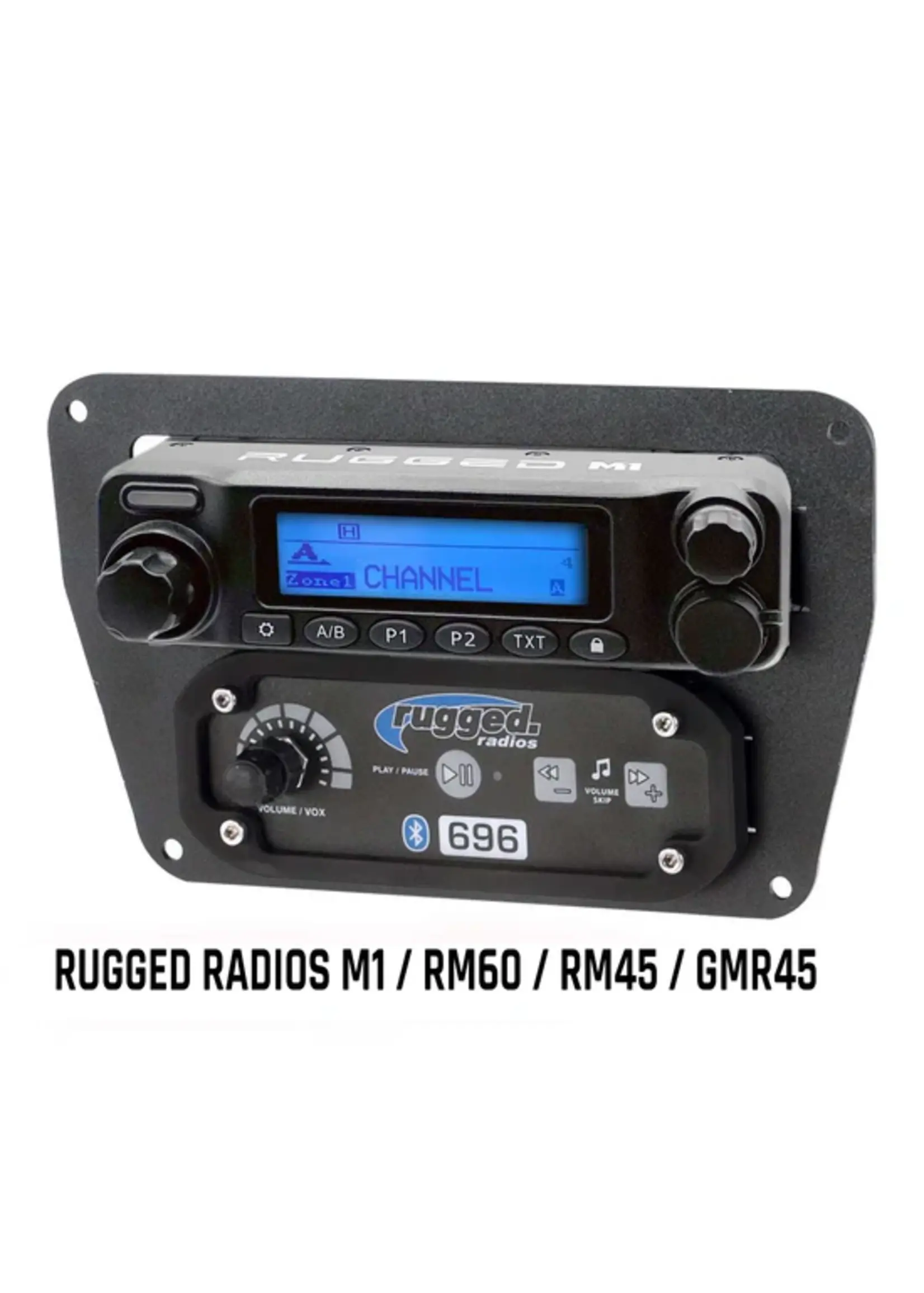 Rugged Radio Multi Mount Insert or Standalone Mount for Intercom and Radio (M1, GMR45, RM60, RM45)