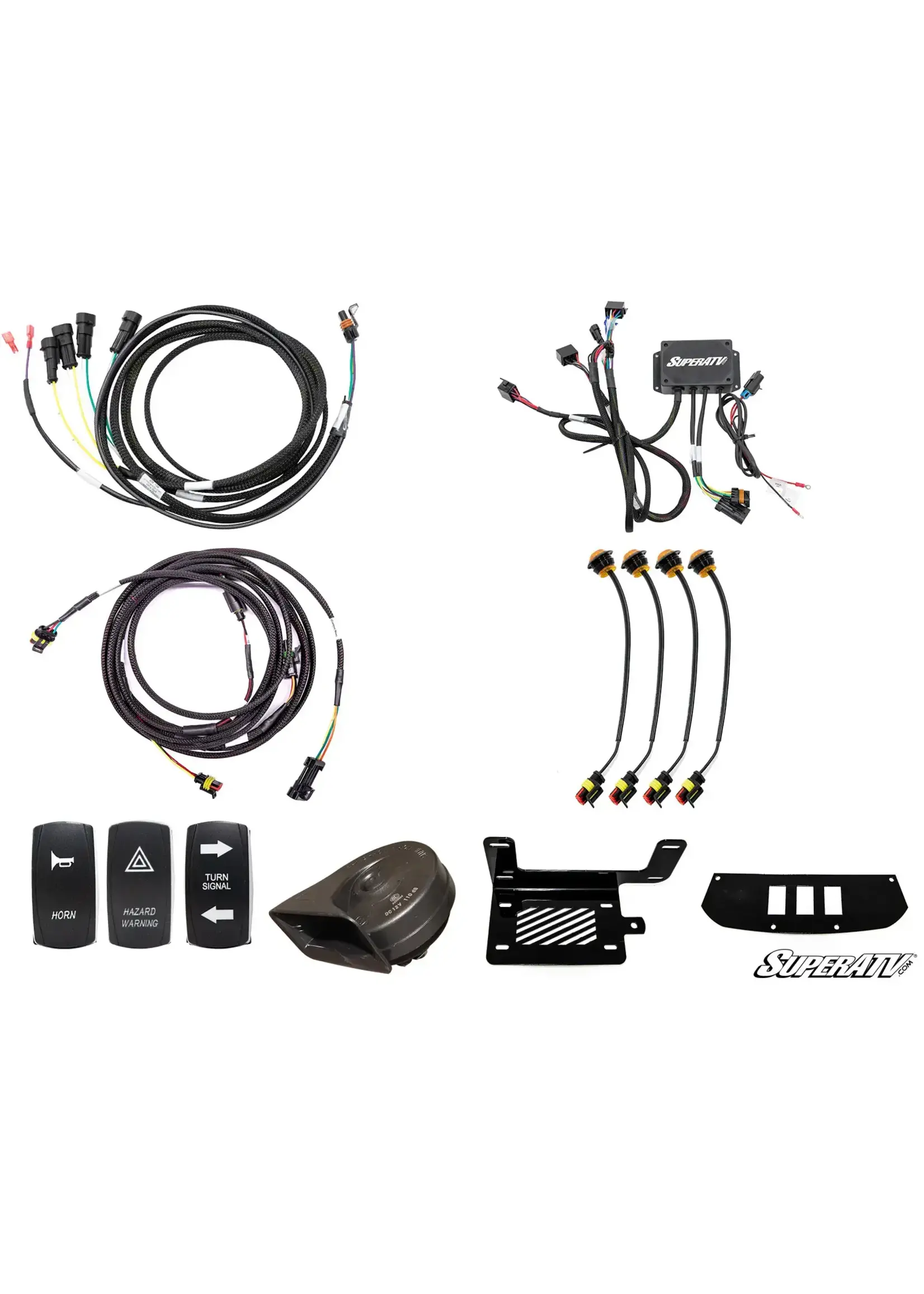 SuperATV Deluxe Plug & Play Turn Signal Kit for Can-Am Maverick