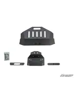 SuperATV  Winch Mount with OEM Bumper for RZR Turbo S