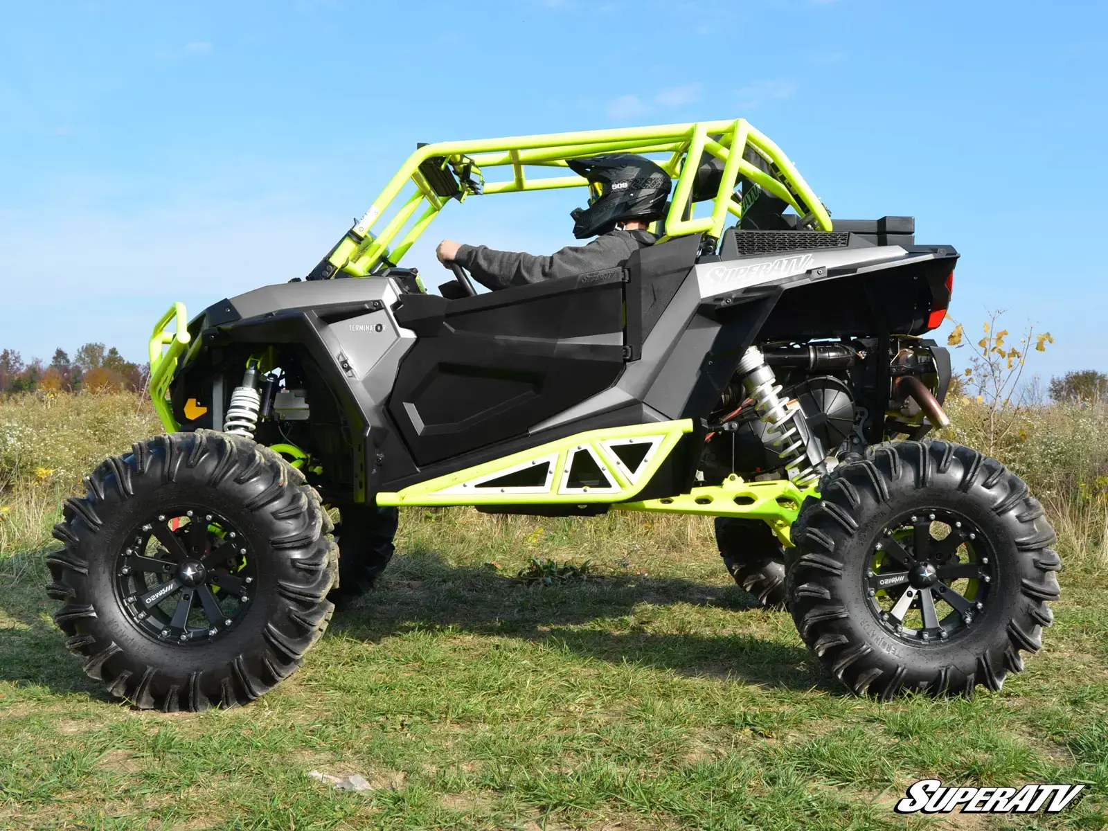 Polaris RZR 900/1000 Door Side Panels Plastic - Addiction