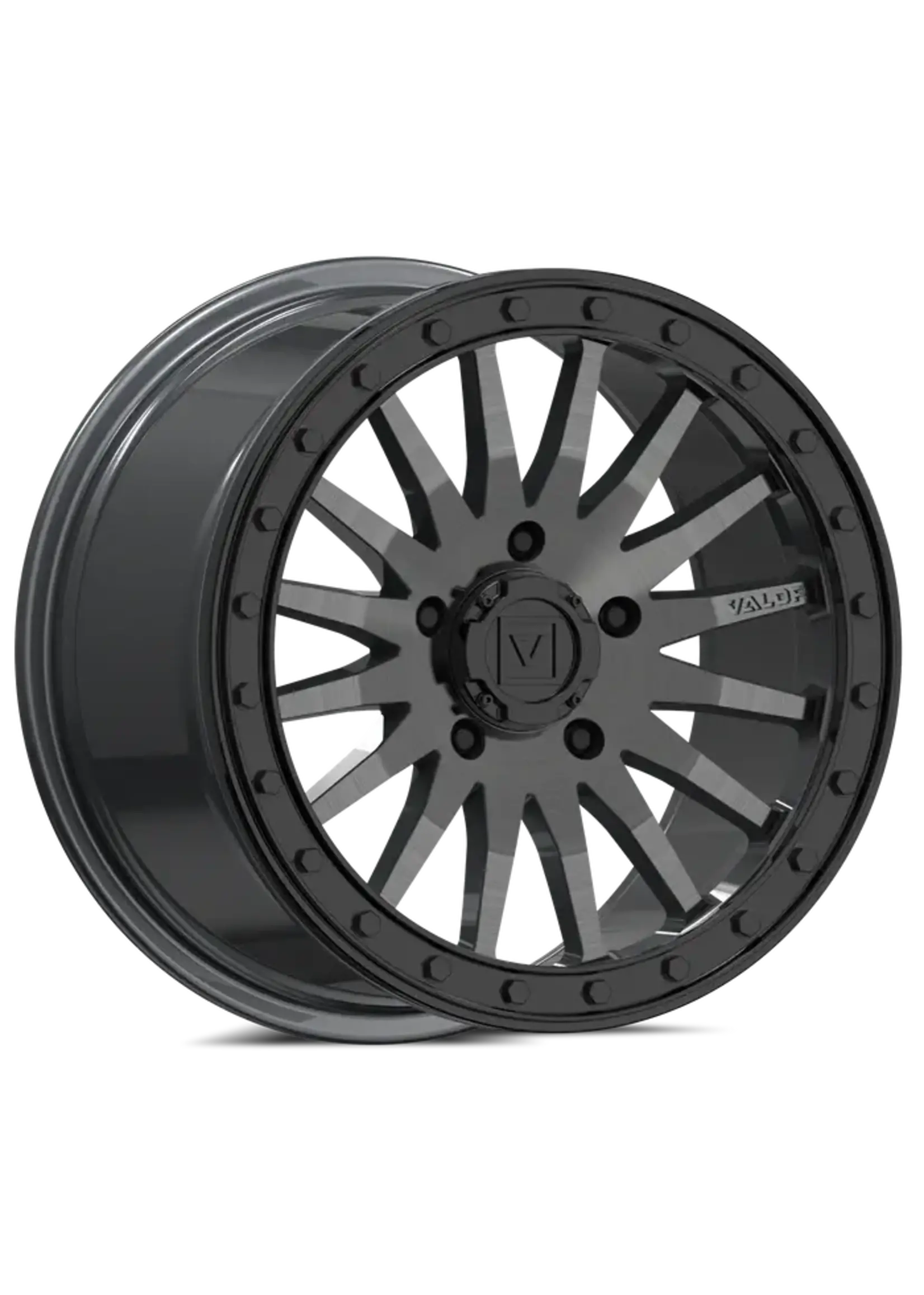 Valor Offroad Valor Offroad V06 Beadlocks15x8 +40 5x114.3 Brushed Gunmetal