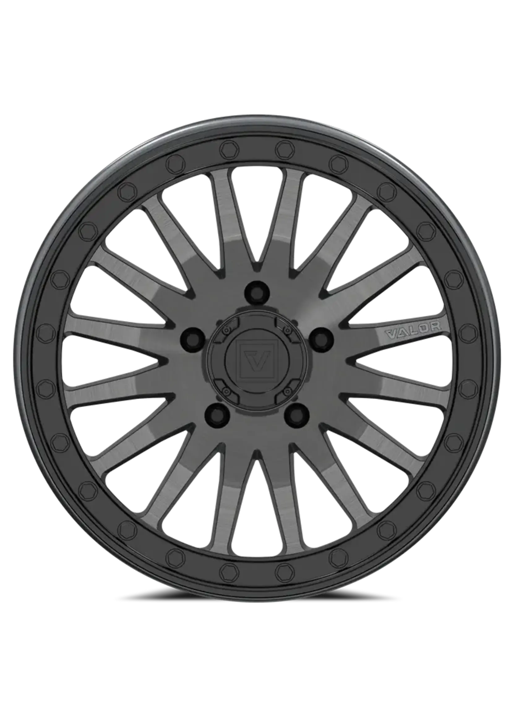 Valor Offroad Valor Offroad V06 Beadlocks15x8 +40 5x114.3 Brushed Gunmetal