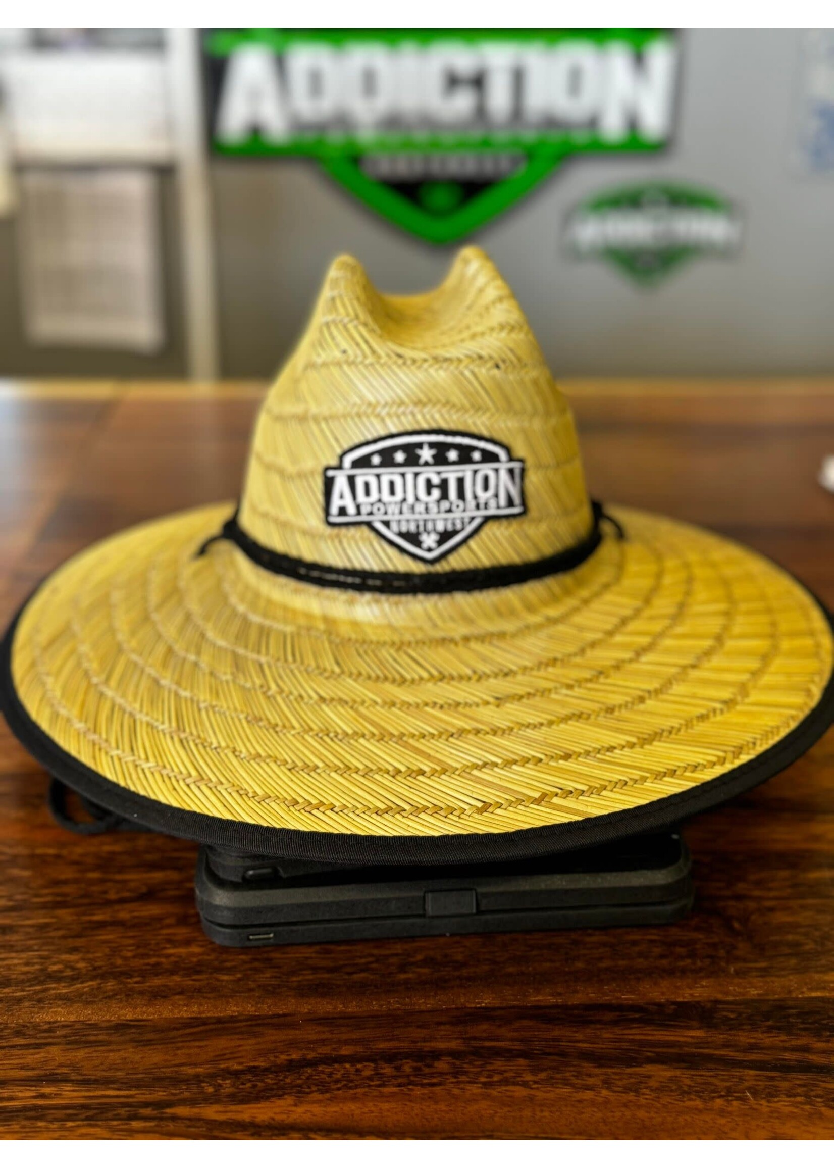 Addiction Powersports NW Sun/Straw Hat American Flag Inspired