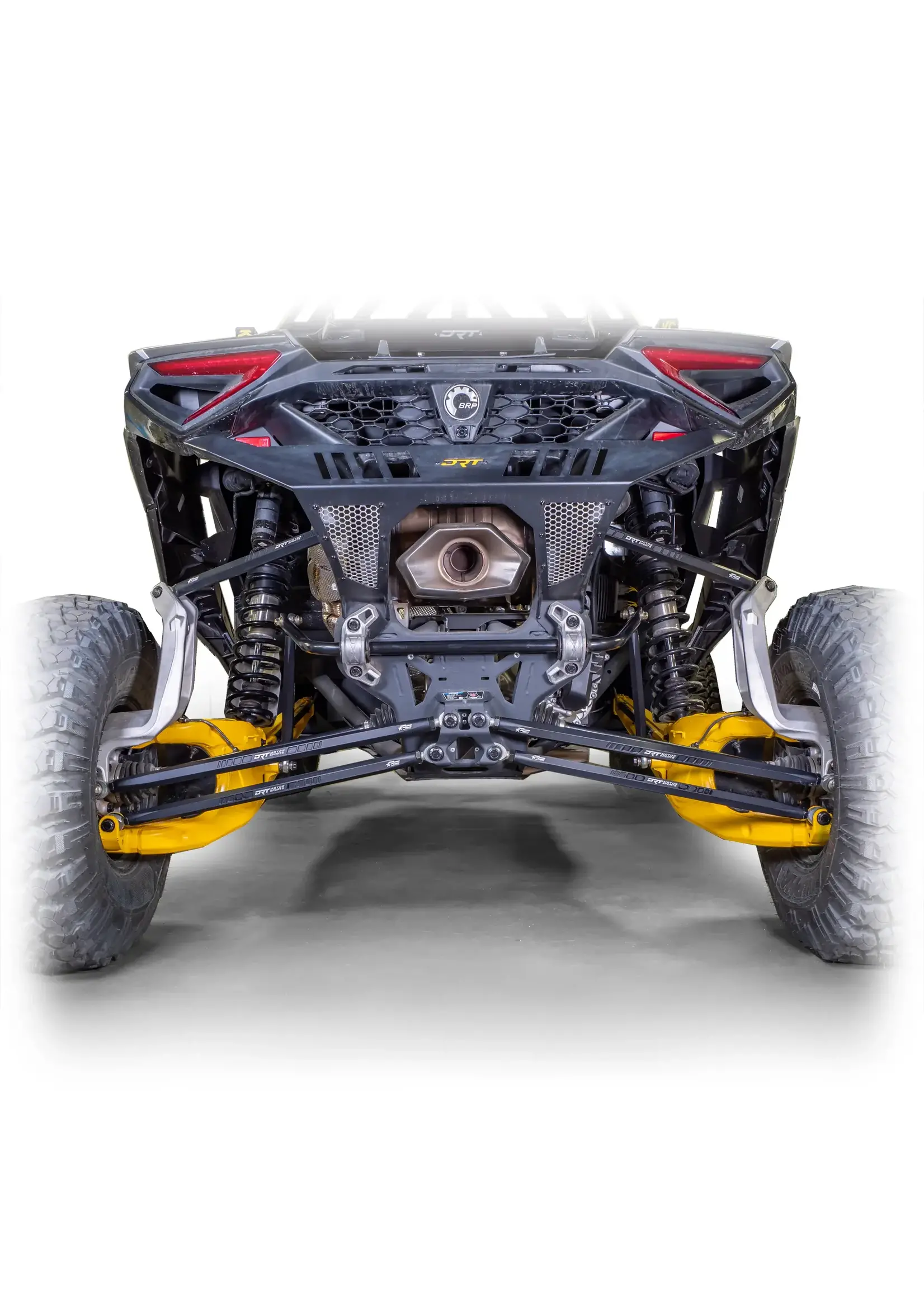 DRT Motorsports DRT Motorsports Straight Hex Bar Radius Rod Set, Black - Can Am Maverick R