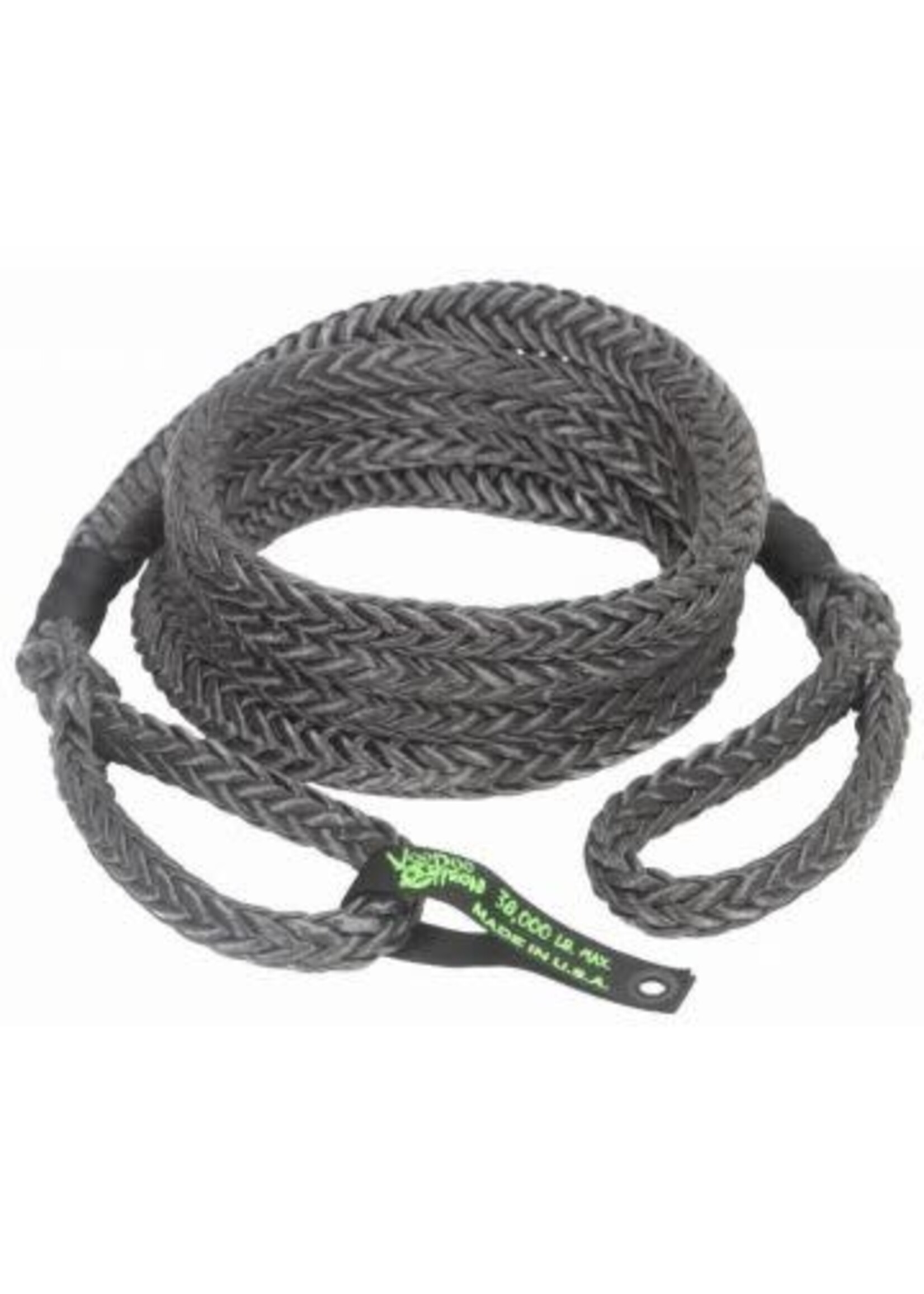 Voodoo Offroad Voodoo Offroad  1/2" x 10' Recovery Rope - Loop Black