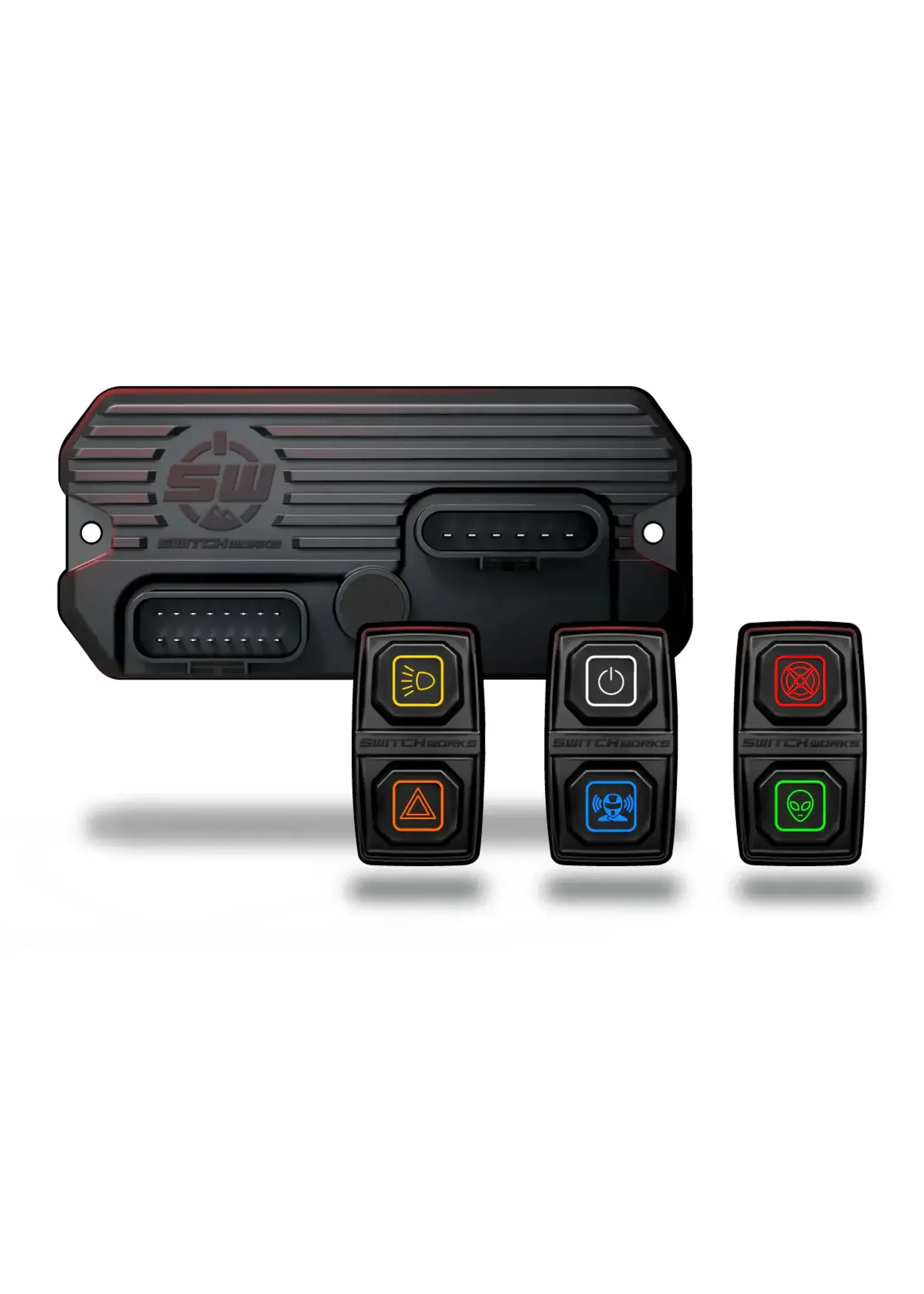 SSV WORKS SSV Works Sierra 6, 6-switch 3-Rocker Electronic Accessory Smart Switcher