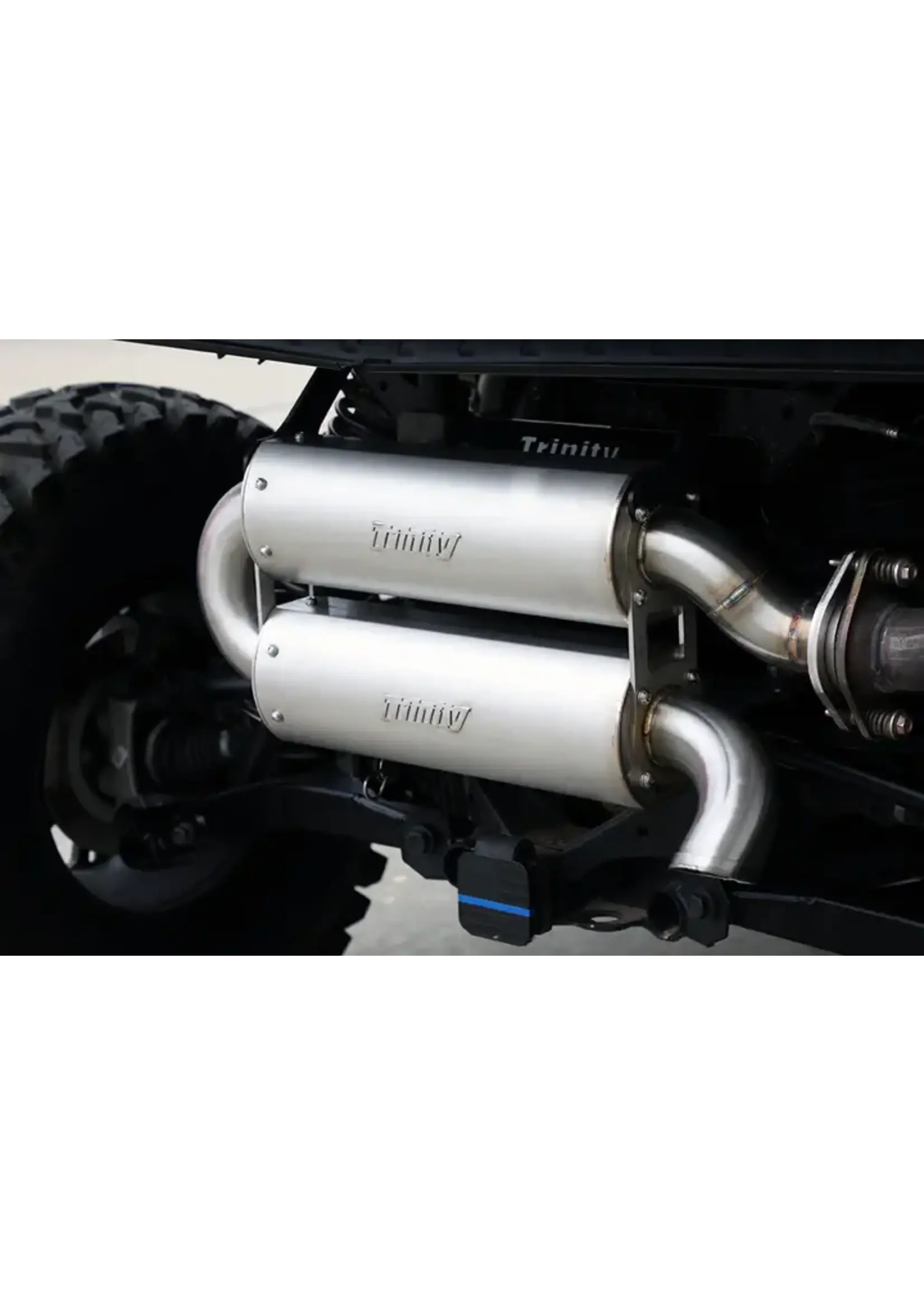 Trinity Racing Trinity Racing Polaris Xpedition Dual Muffler Exhaust Quiet Slip On