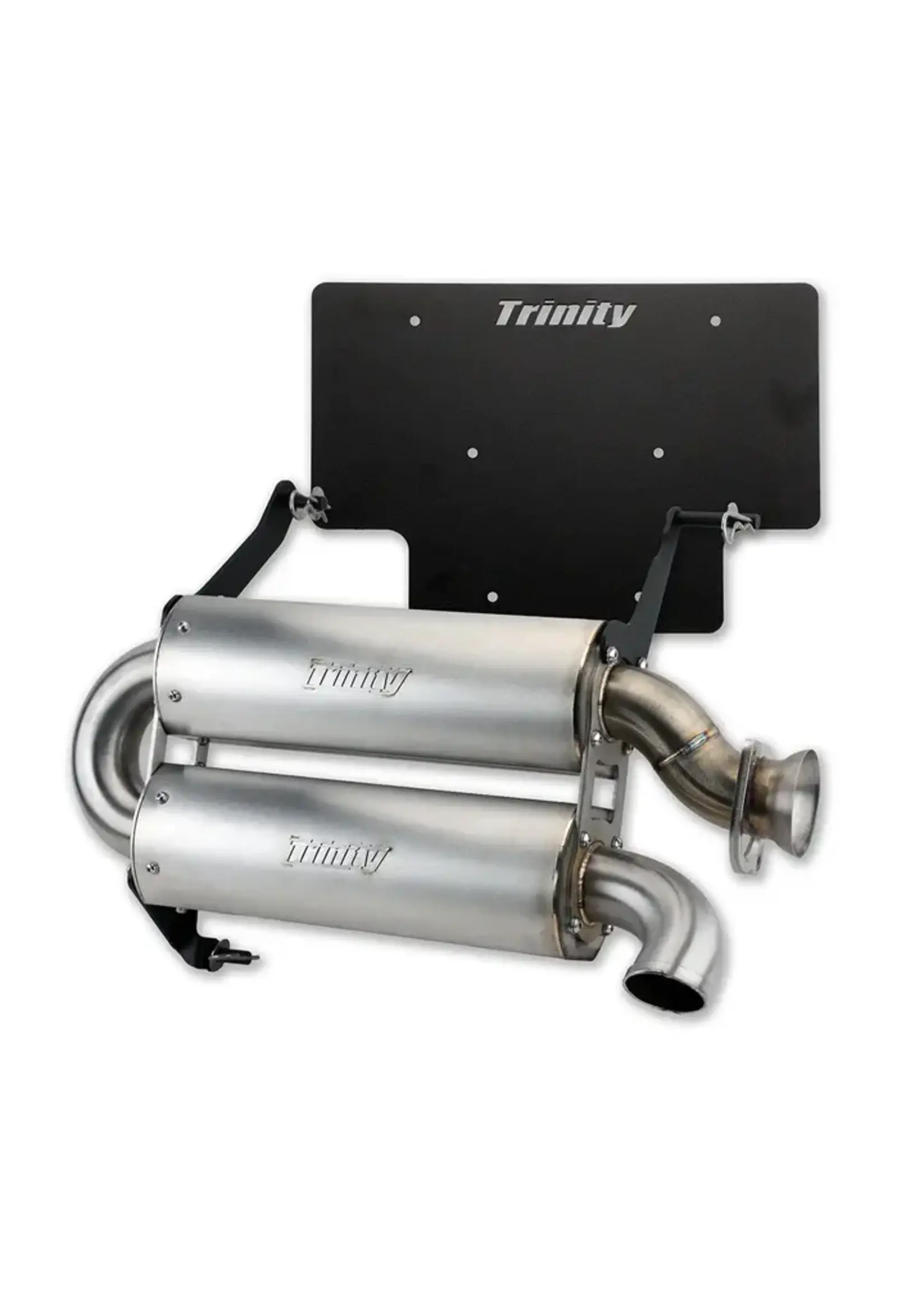 Trinity Racing Trinity Racing Polaris Xpedition Dual Muffler Exhaust Quiet Slip On