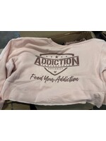 Addiction Powersports NW Crew Neck Crop Top