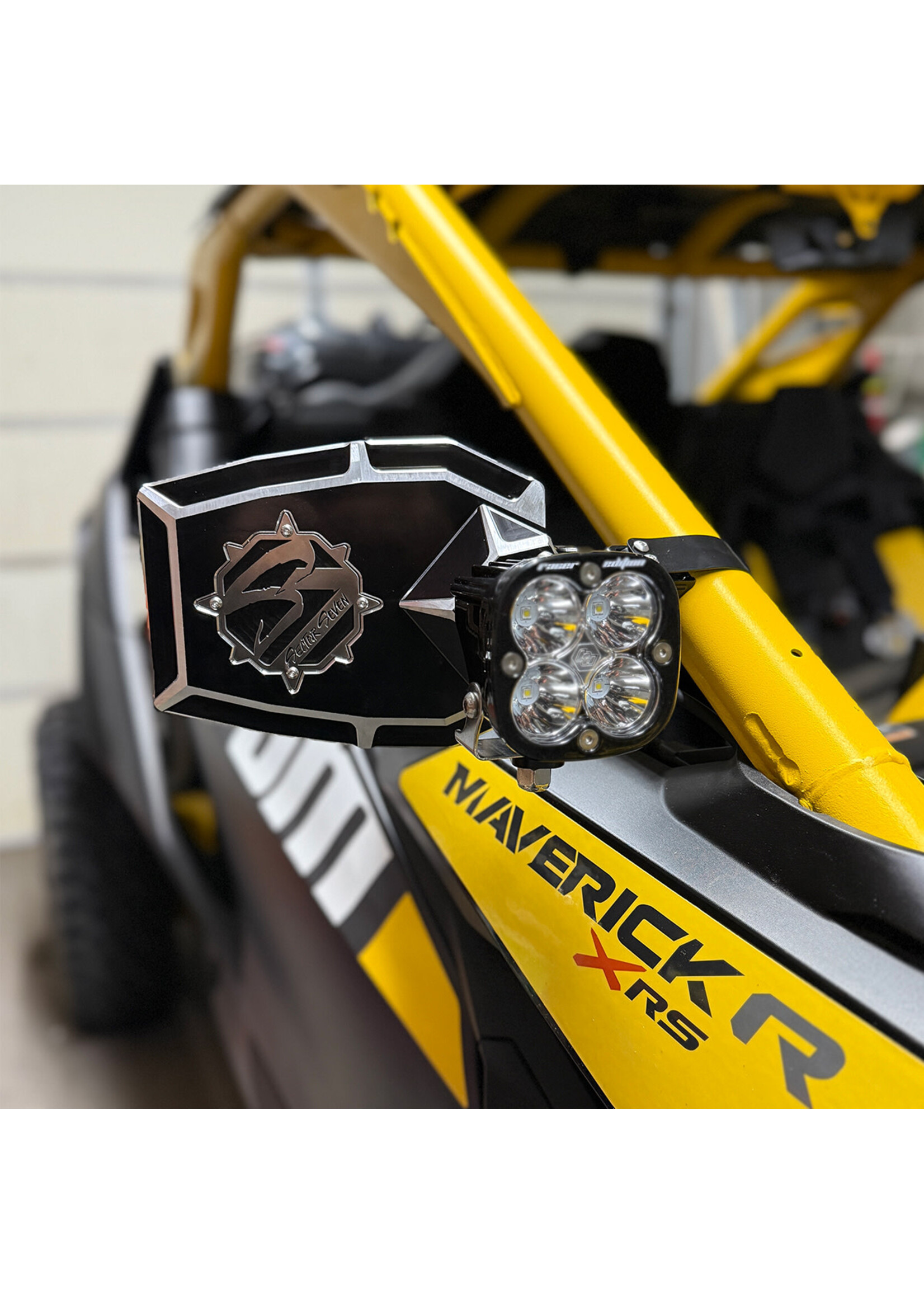 Sector Seven Sector Seven Navigator Mirrors with Light Brackets (M10-1.25 Threaded Ball Mount)