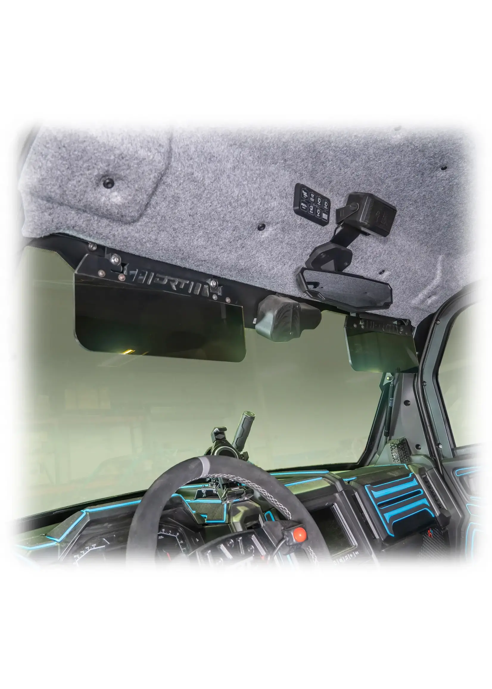 DRT Motorsports Polaris 2024+ XPEDITION Sun Visor Kit