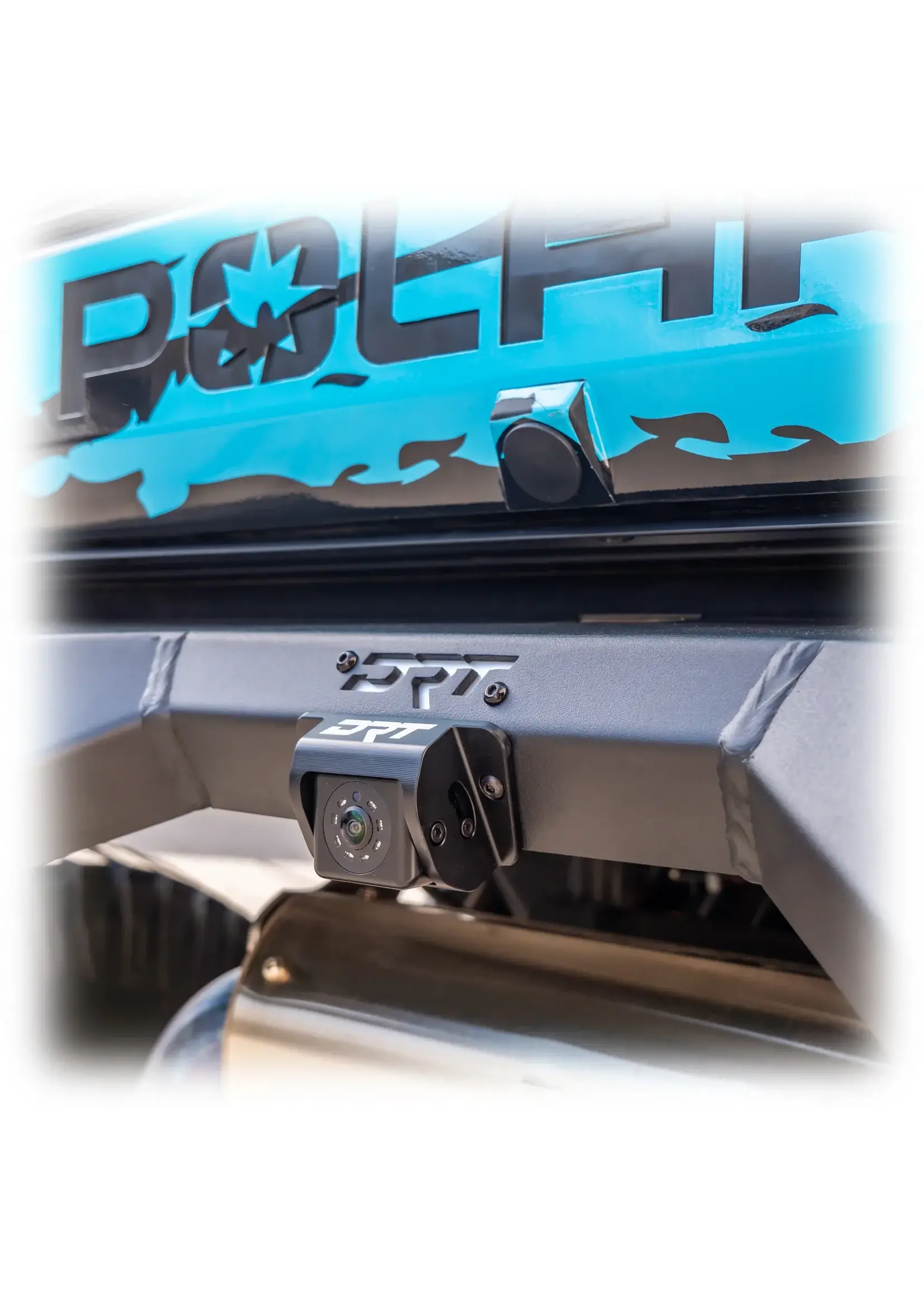 DRT Motorsports Polaris 2024+ XPEDITION Adjustable Rear Camera Relocation Kit