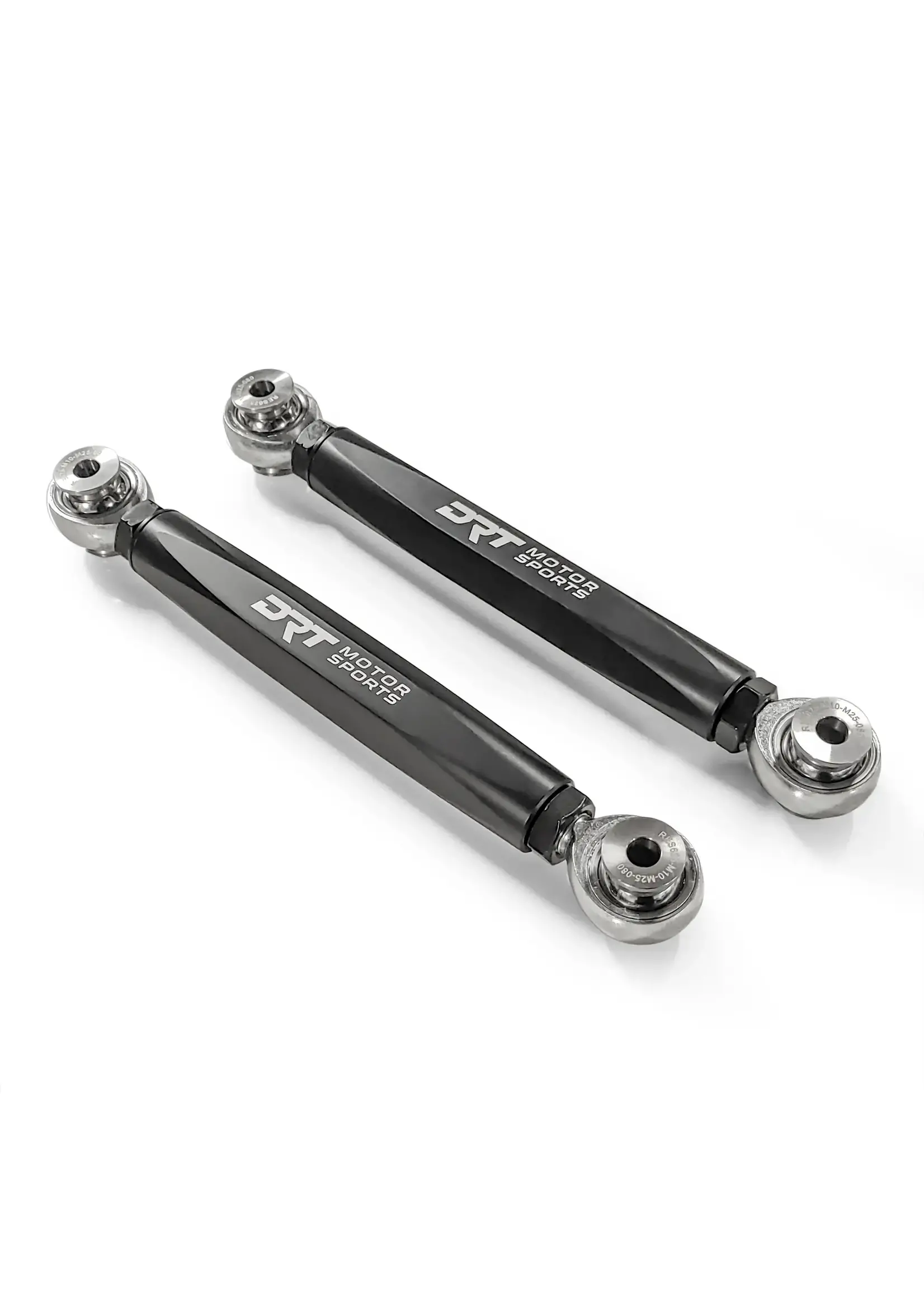 DRT Motorsports RZR Polaris Pro XP Billet Aluminum Hex Bar Adjustable Sway Bar Link Kit, Rear (M10)