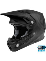Fly Racing Formula Solid Carbon Helmet Matte Black Carbon - XS