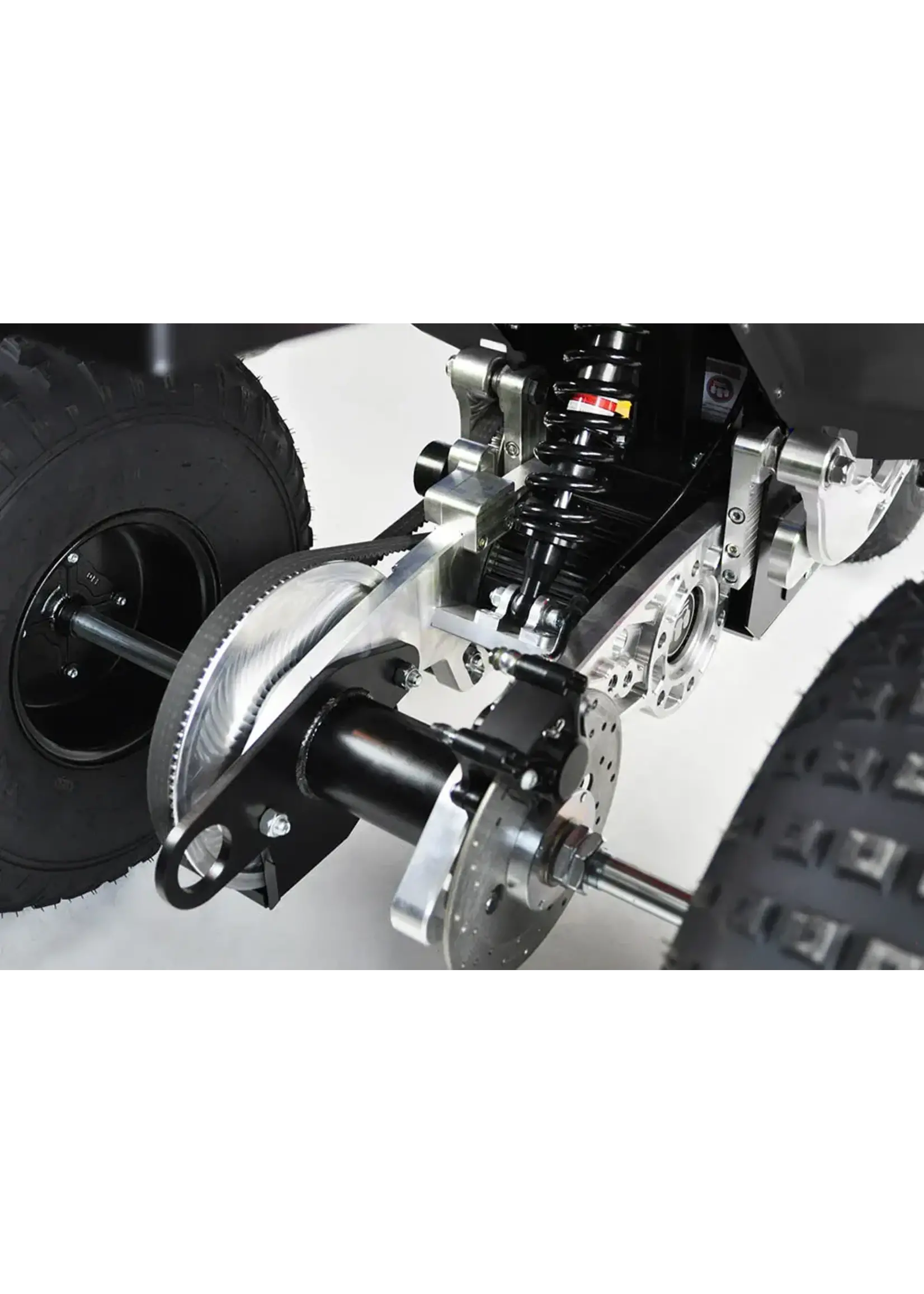 RZR Mini RCR T3 Electric 3 Wheeler Bike Black with Black Carbon Fenders (Pre Wired for Lighted Whip)