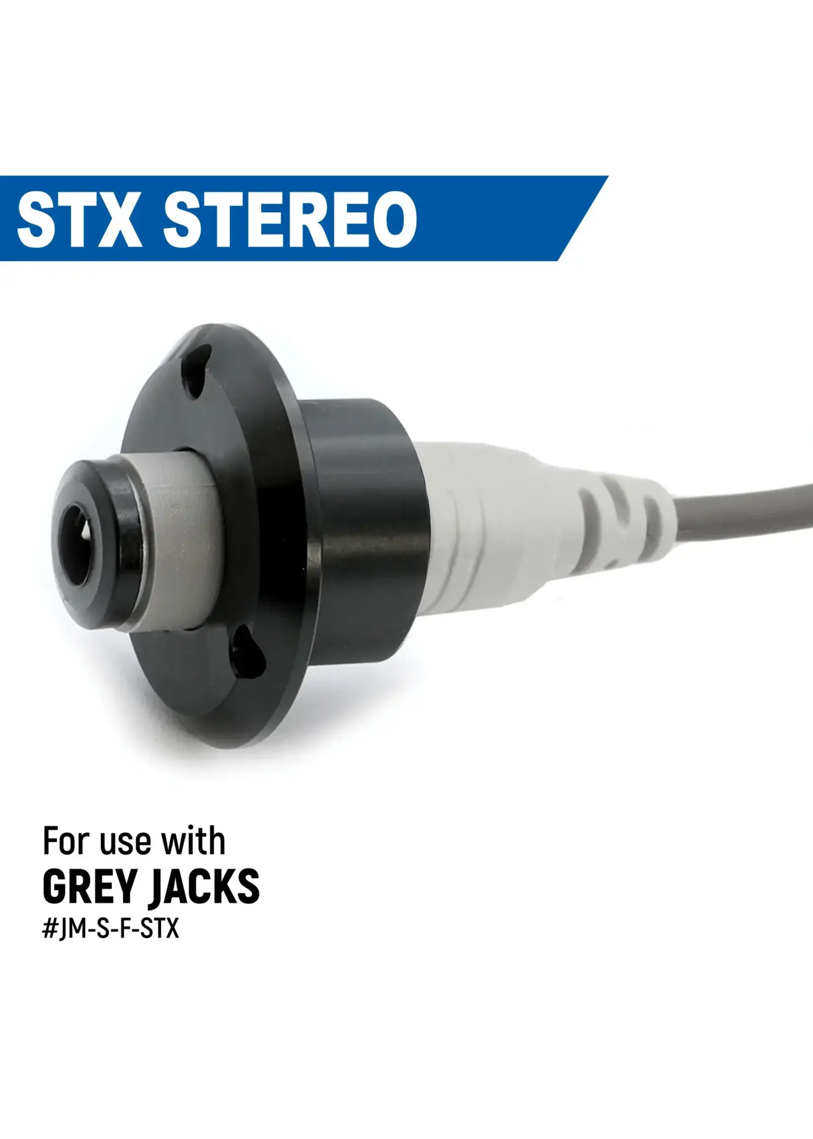 Rugged Radios Rugged Radios Single Headset / Helmet Jack Flush Mount