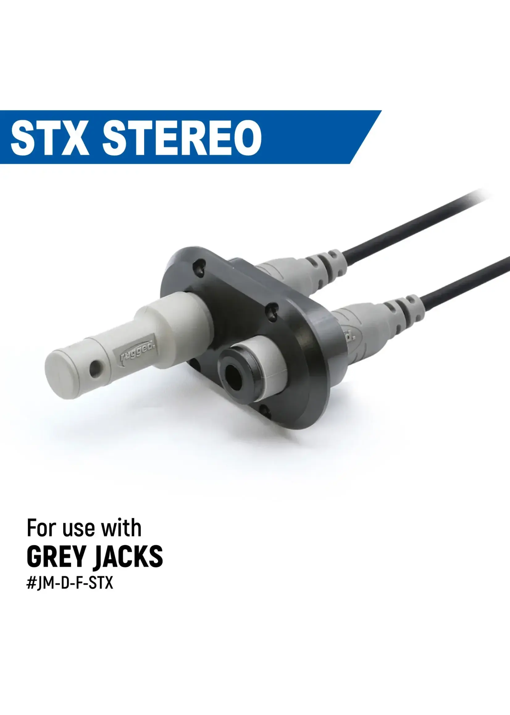 Rugged Radios Rugged Radios Dual Headset / Helmet Jack Flush Mount