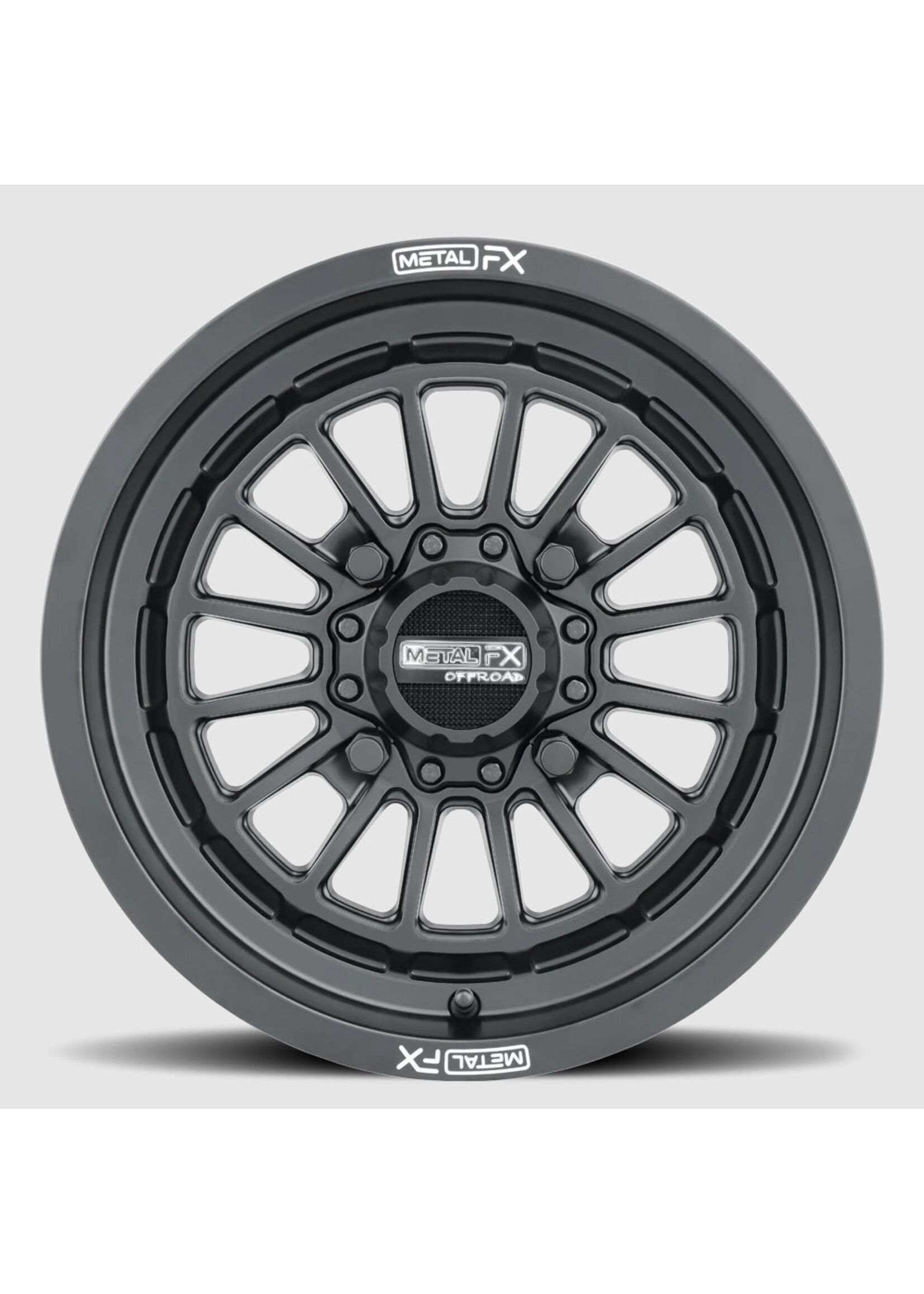 Metal FX Offroad Metal FX Delta Cast NON-Beadlock UTV Wheels 15x7 4x156 +25 Matte Black