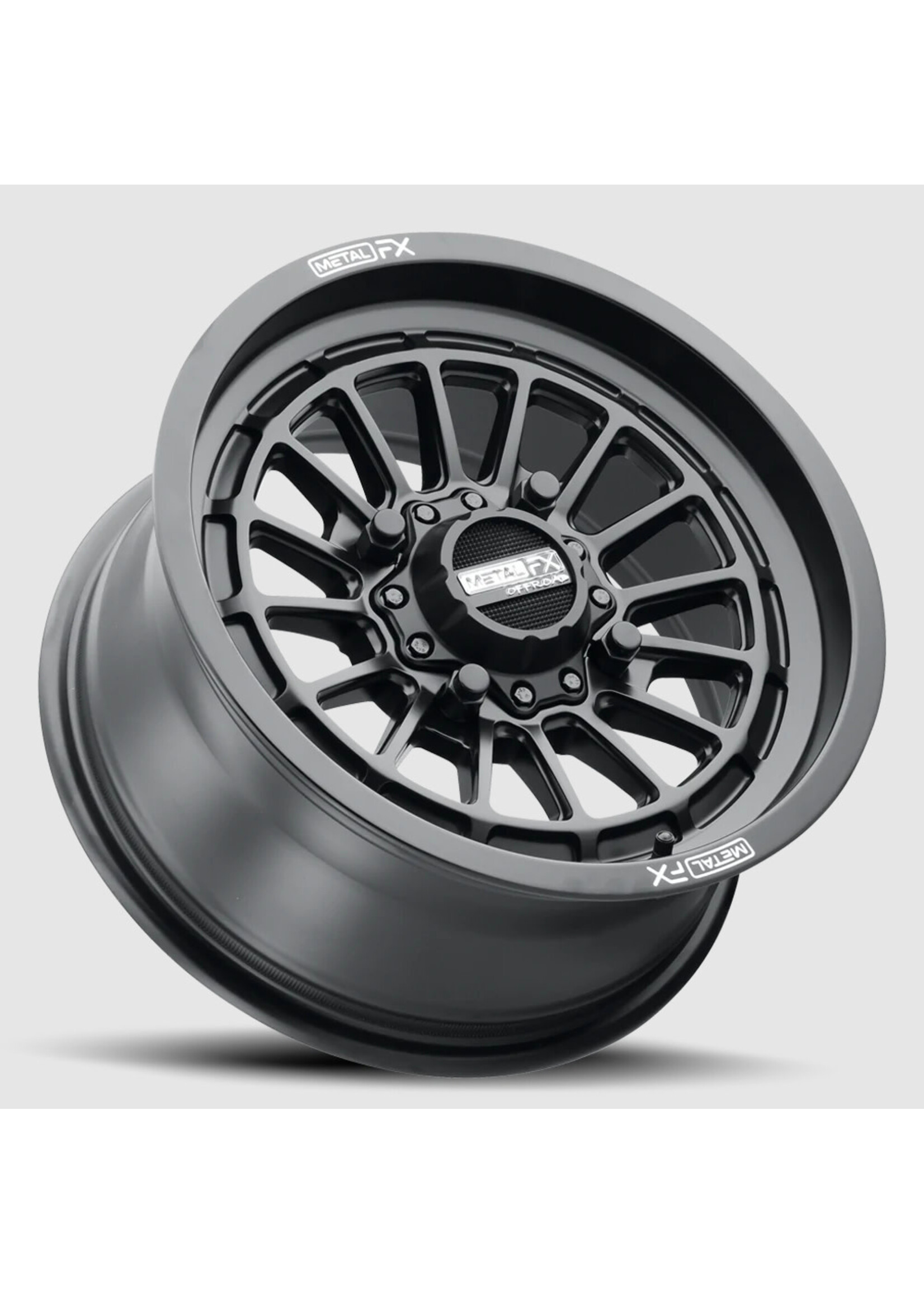 Metal FX Offroad Metal FX Delta Cast NON-Beadlock UTV Wheels 15x7 4x156 +25 Matte Black