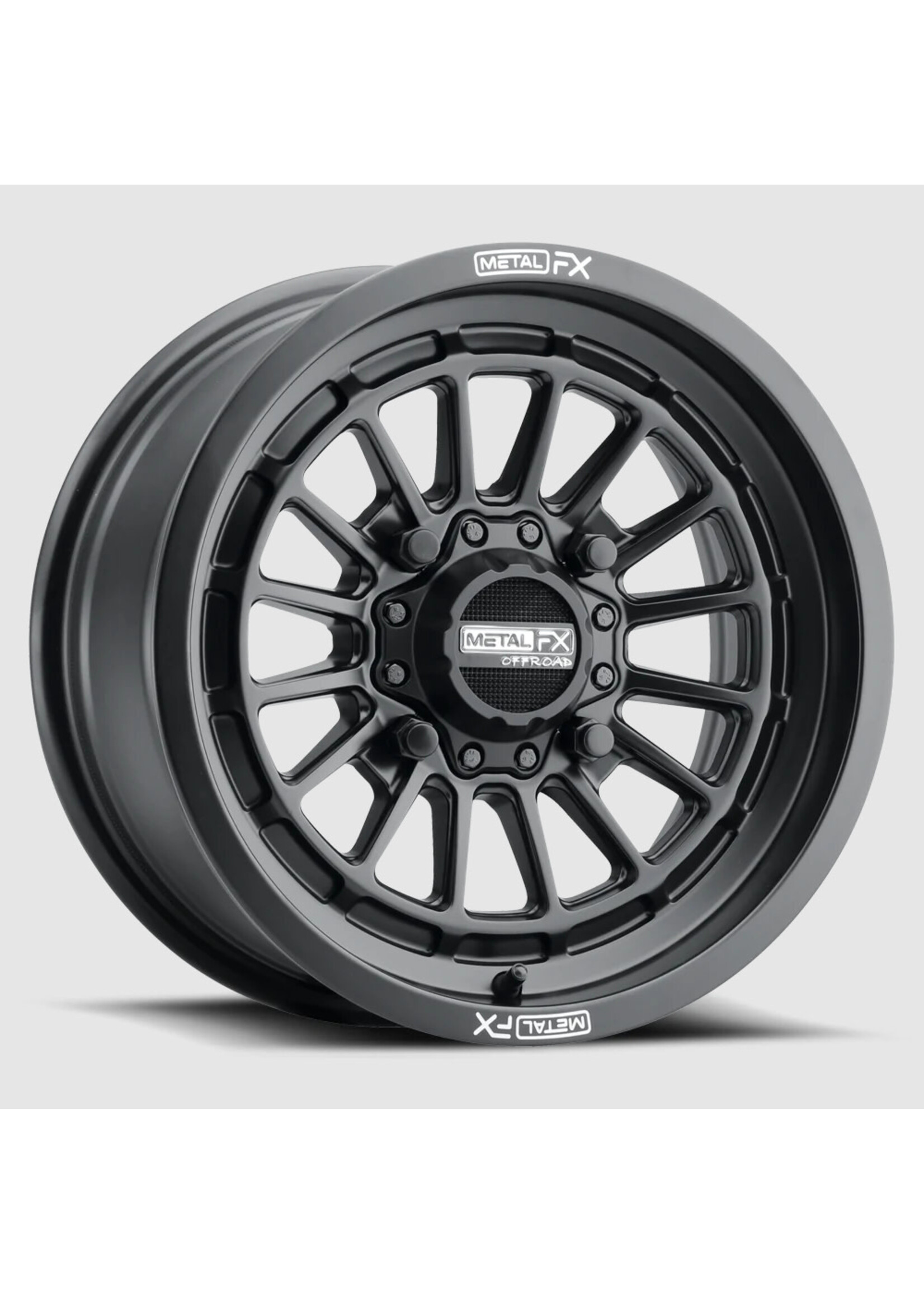 Metal FX Offroad Metal FX Delta Cast NON-Beadlock UTV Wheels 15x7 4x156 +25 Matte Black