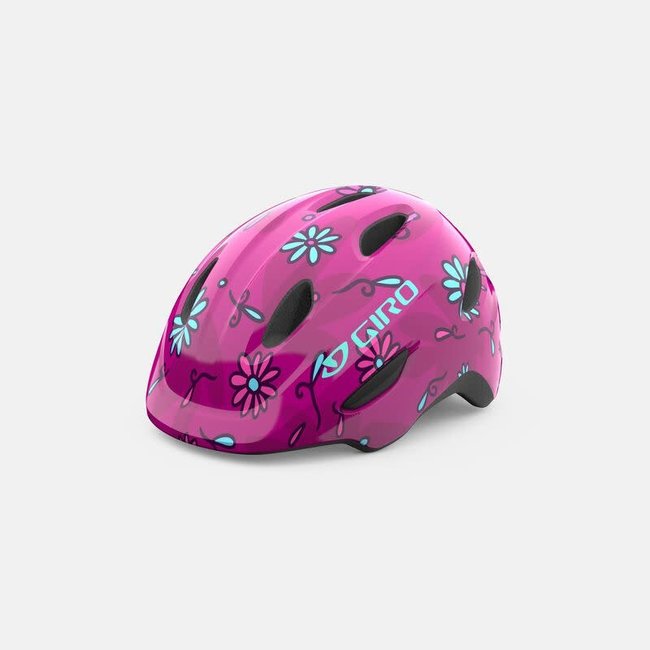 GIRO Scamp Children's MIPS Helmet PINK DAISIES