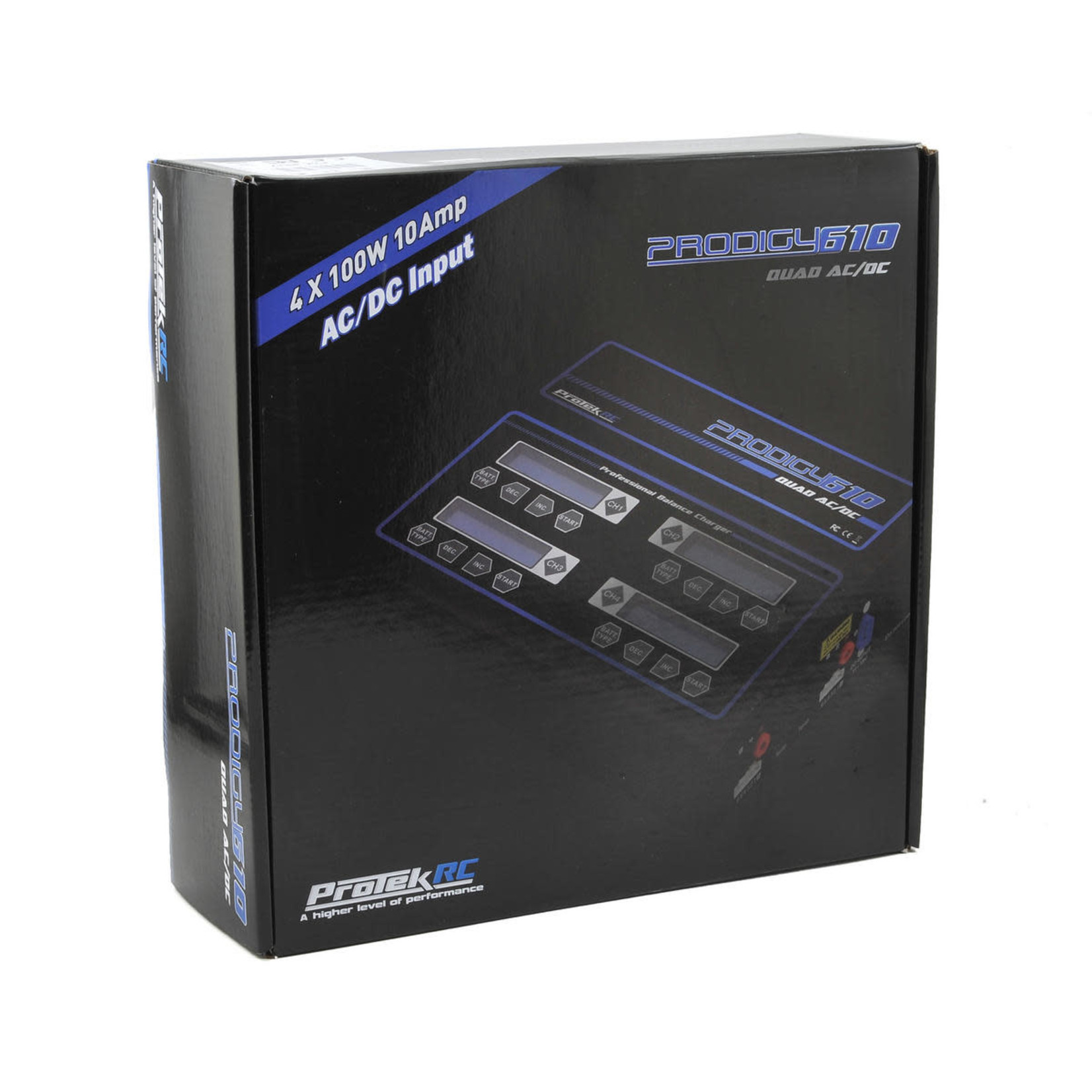 ProTek RC "Prodigy 610 QUAD AC" LiHV/LiPo AC/DC Battery Charger (6S/10A/100W x 4)