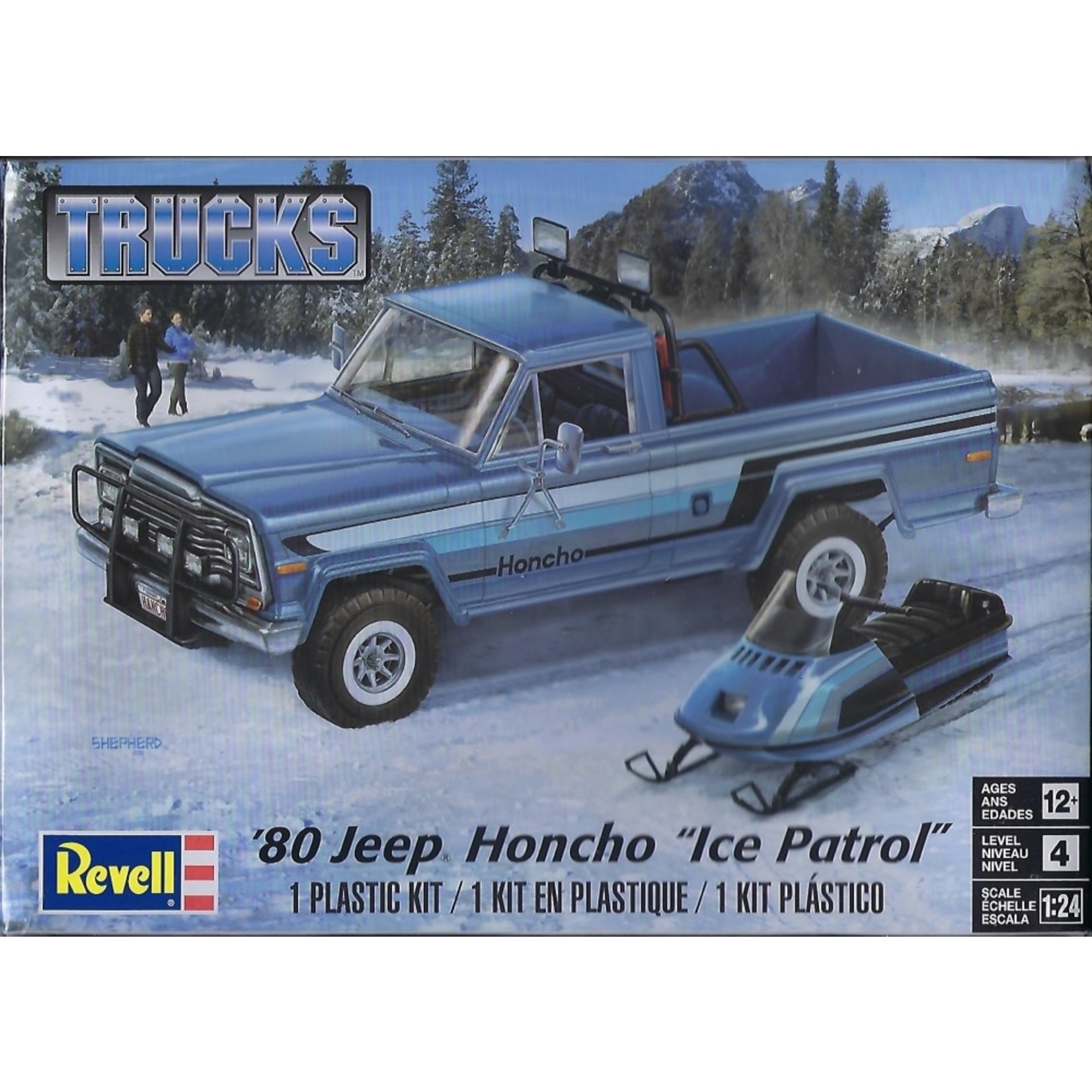 Revell 1/25 1980 Jeep Honcho Ice Patrol