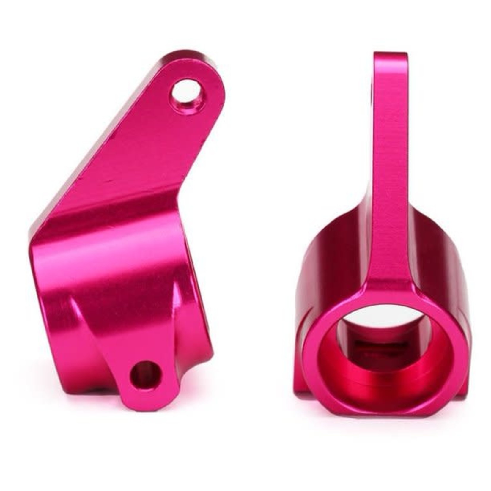 Traxxas Aluminum Steering Blocks w/Ball Bearings (Pink) (2)