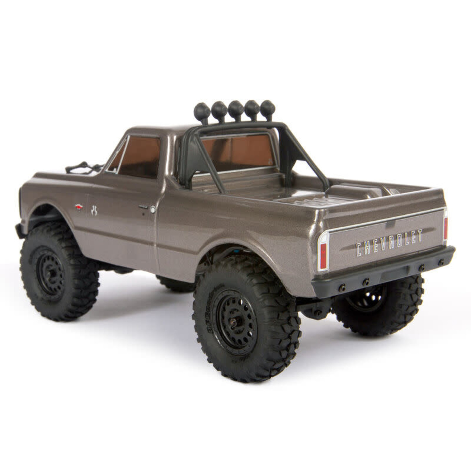 Axial 1/24 SCX24 1967 Chevrolet C10 4WD Truck Brushed RTR, Silver