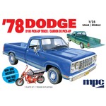 MPC 1/25 1978 Dodge D100 Custom Pickup 2T