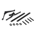 Team Losi Racing (TLR) Body Mount Set: 22SCT, 2.0