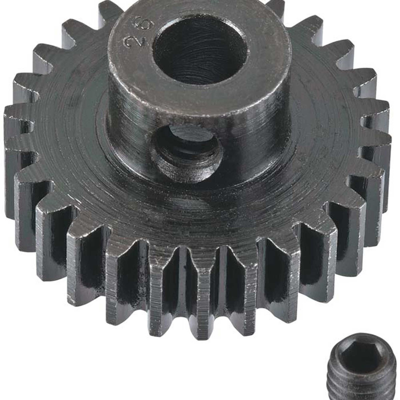 Robinson Racing Products (RRP) Extra Hard 26 Tooth Blackened Steel 32p Pinion, 5mm