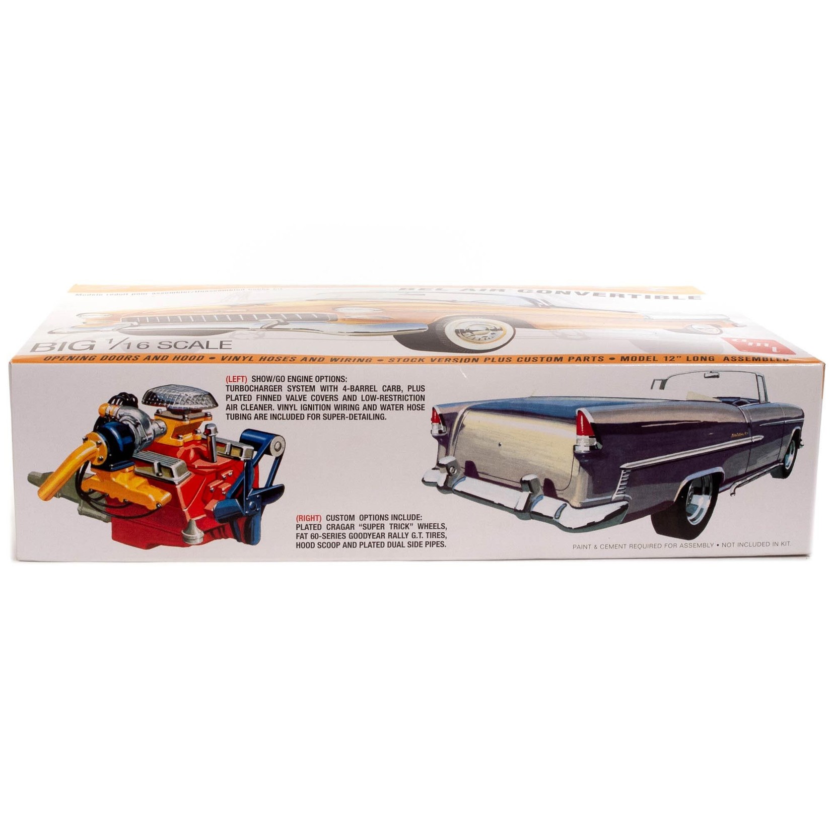 AMT 1/16 1955 Chevy Bel Air Convertible, Model Kit