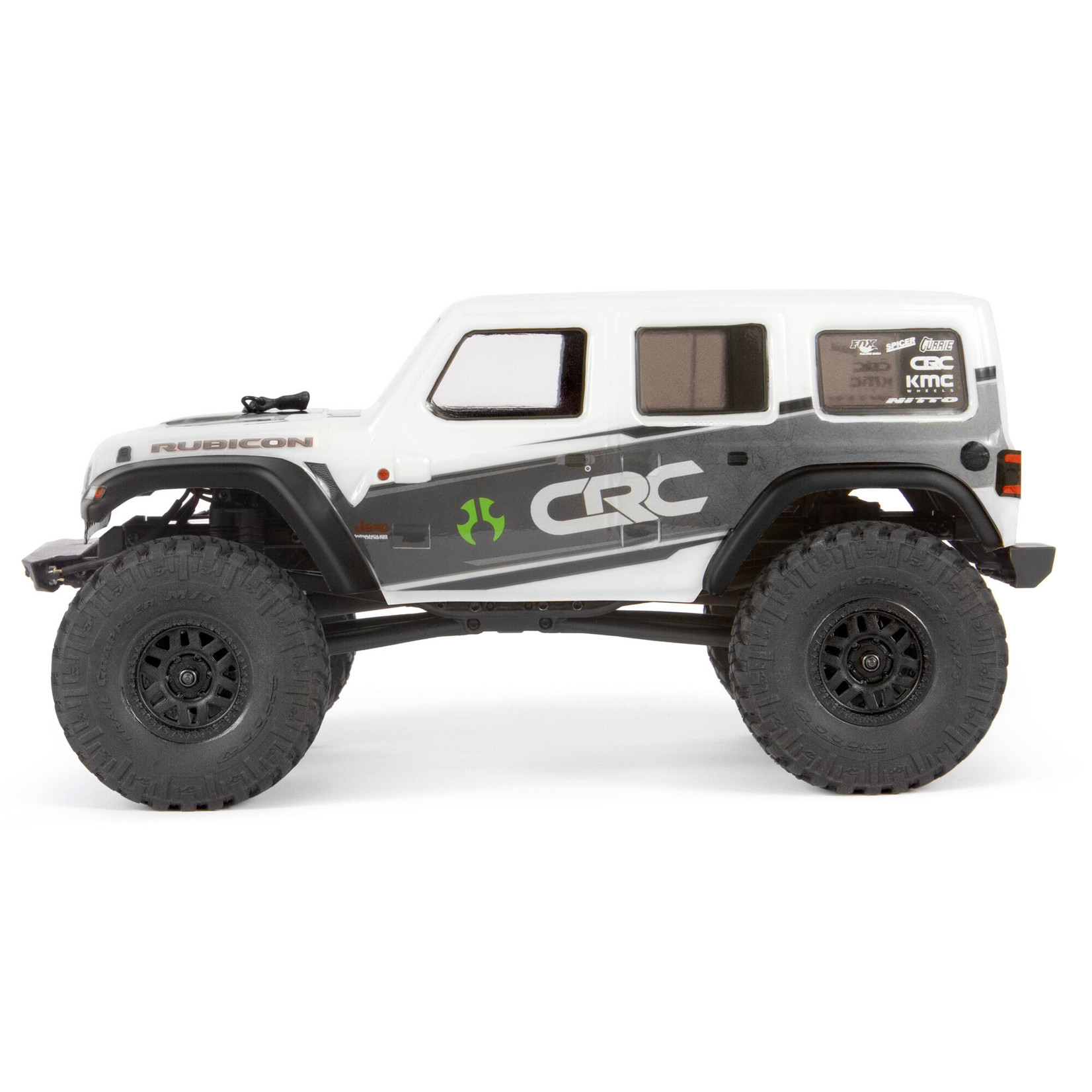 Axial 1/24 SCX24 2019 Jeep Wrangler JLU CRC 4WD Rock Crawler Brushed RTR, White