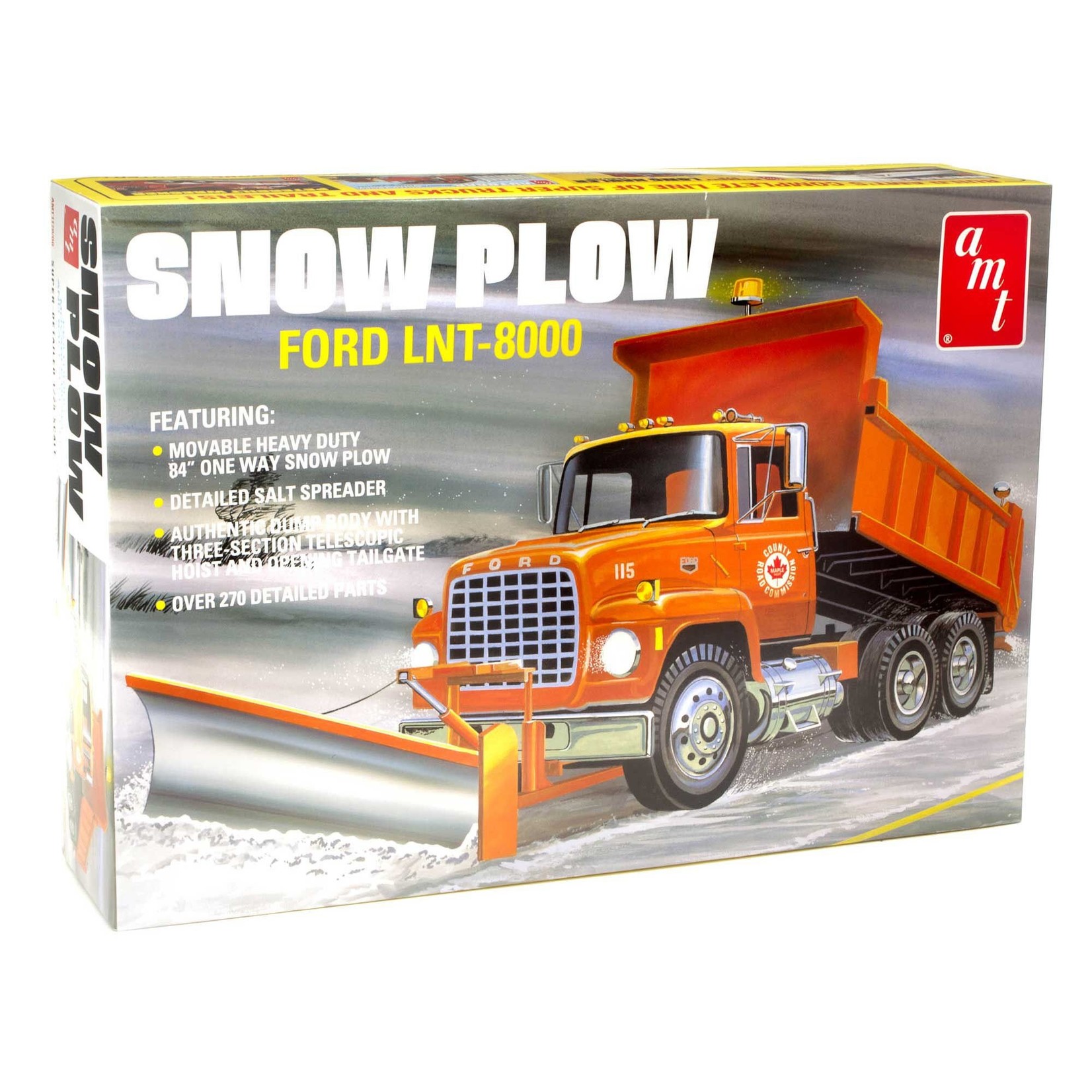 AMT 1/25 Ford LNT-8000 Snow Plow
