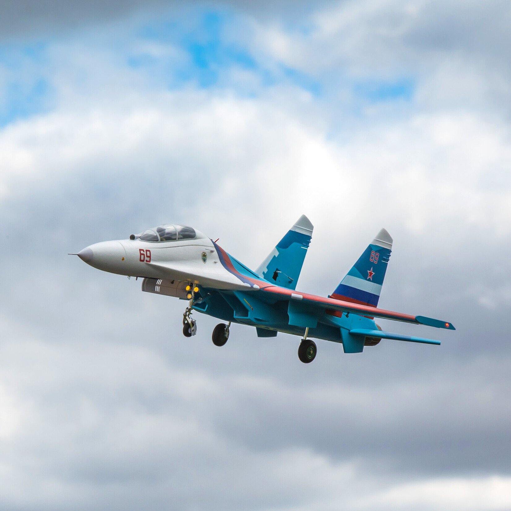E-Flite SU-30 Twin 70mm EDF BNF Basic with AS3X and SAFE Select