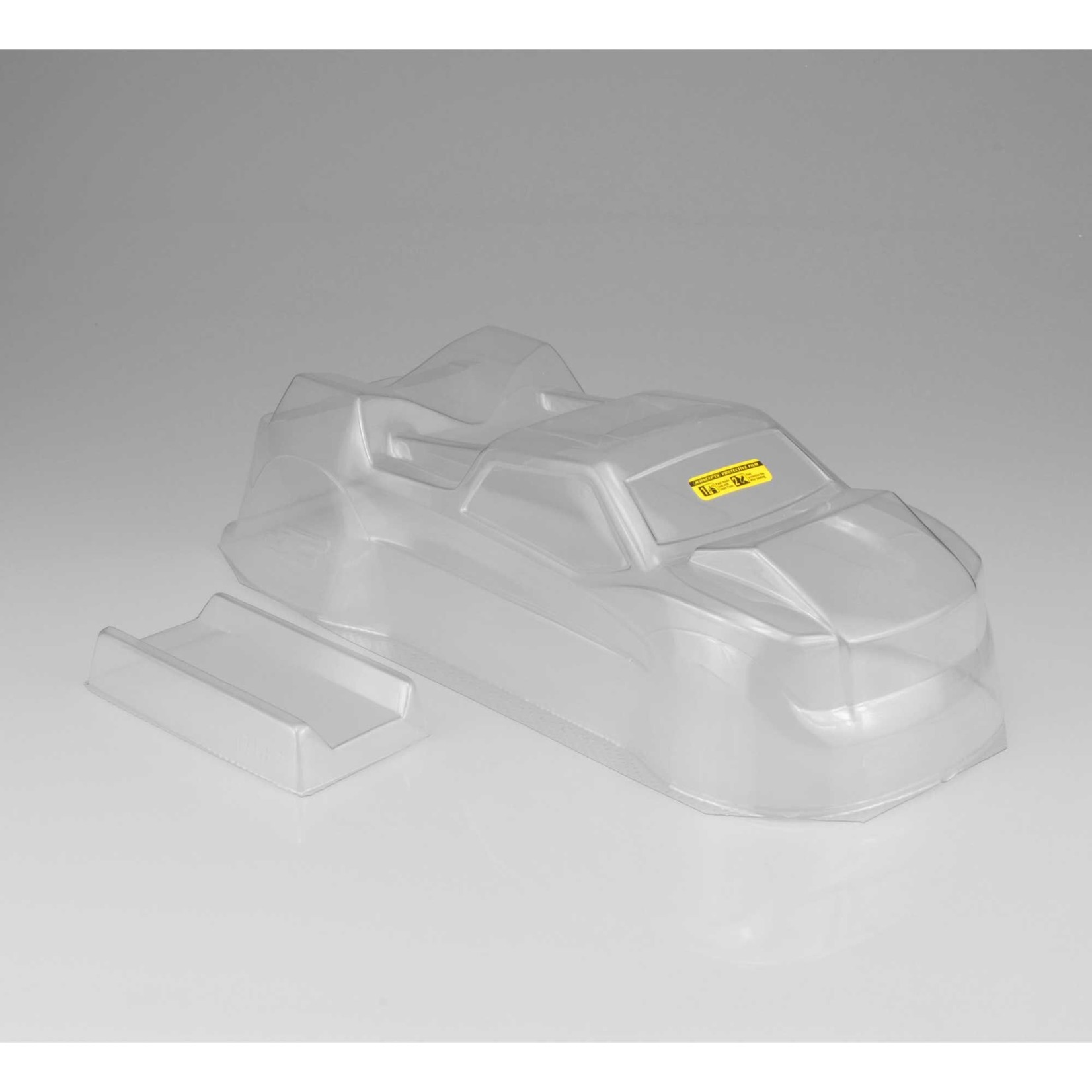 JConcepts 1/10 Finnisher Clear Body with Rear Spoiler: T6.1, YZ-2T