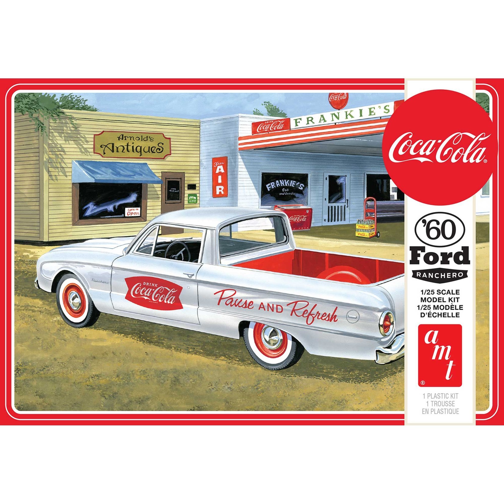 AMT 1/25 1960 Ford Ranchero with Coke Chest Coca-Cola
