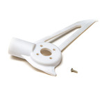 Blade Vertical Tail Fin Motor Mount, White: 150 S